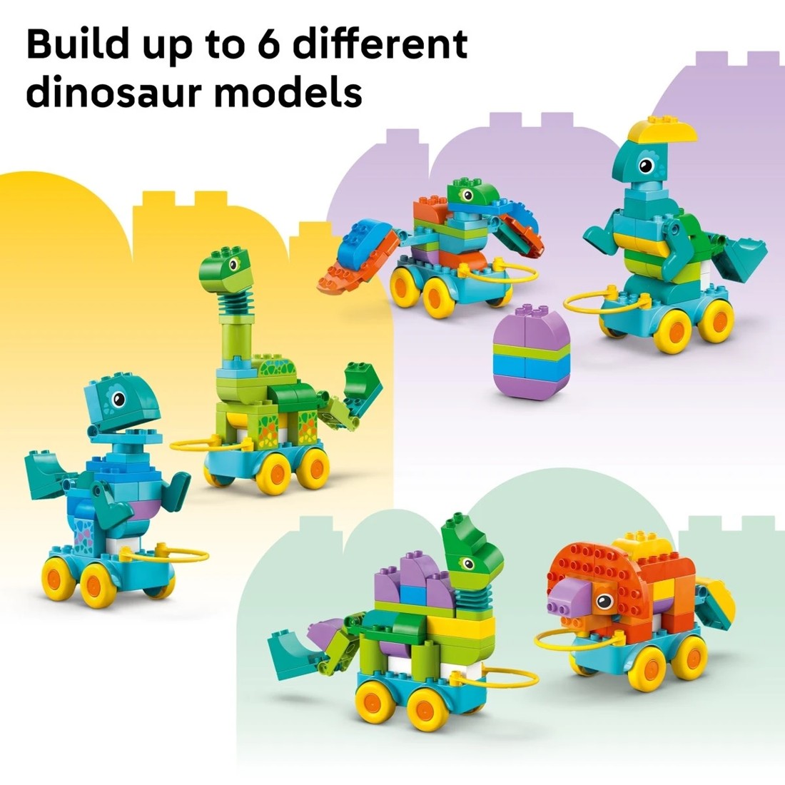 7 LEGO DUPLO Town 3-in-1 Dinosaurs on Wheels 10451, 7 of 9