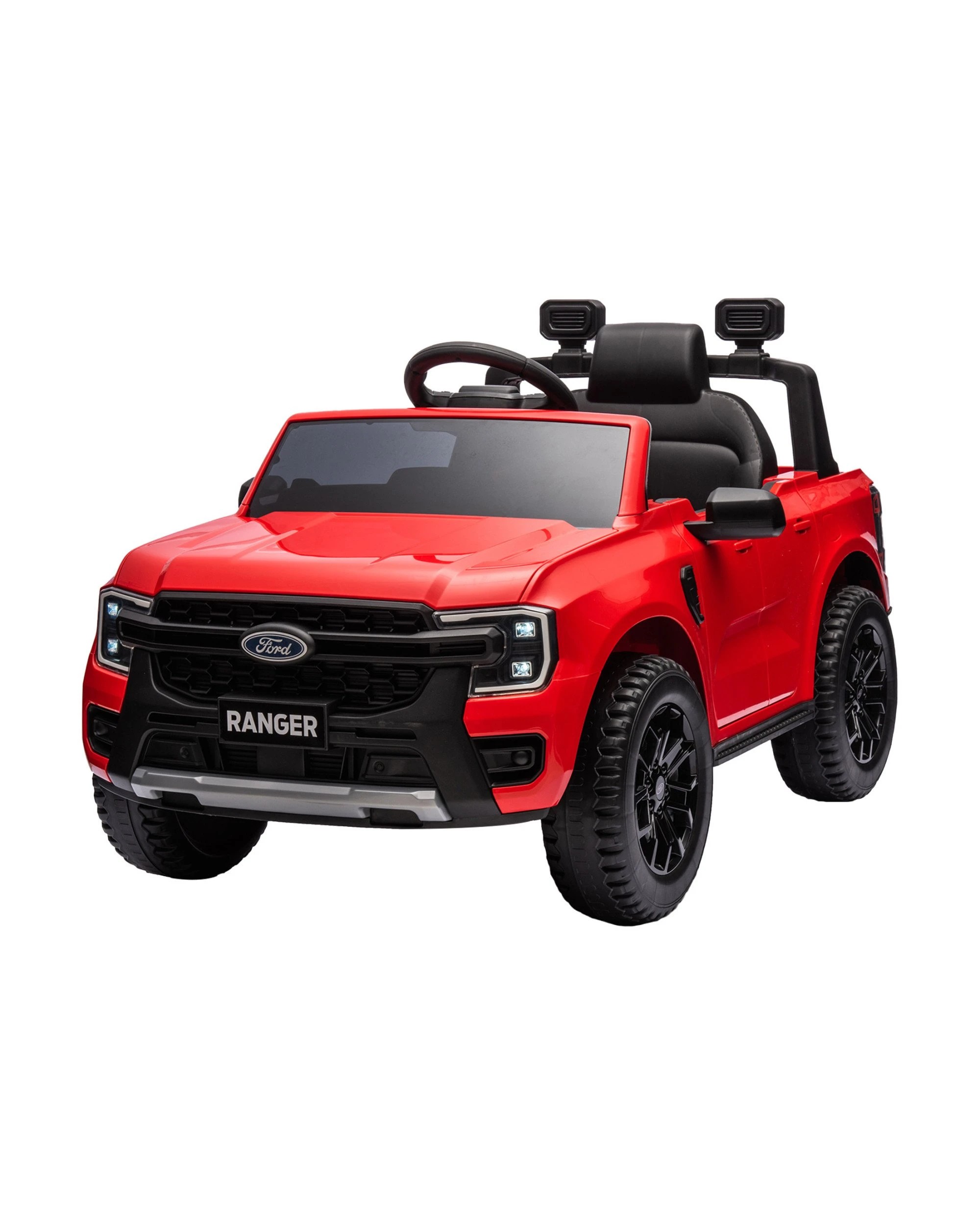 1 Kahuna Ford Ranger Electric Kids Ride On Car in Red, 1 of 10