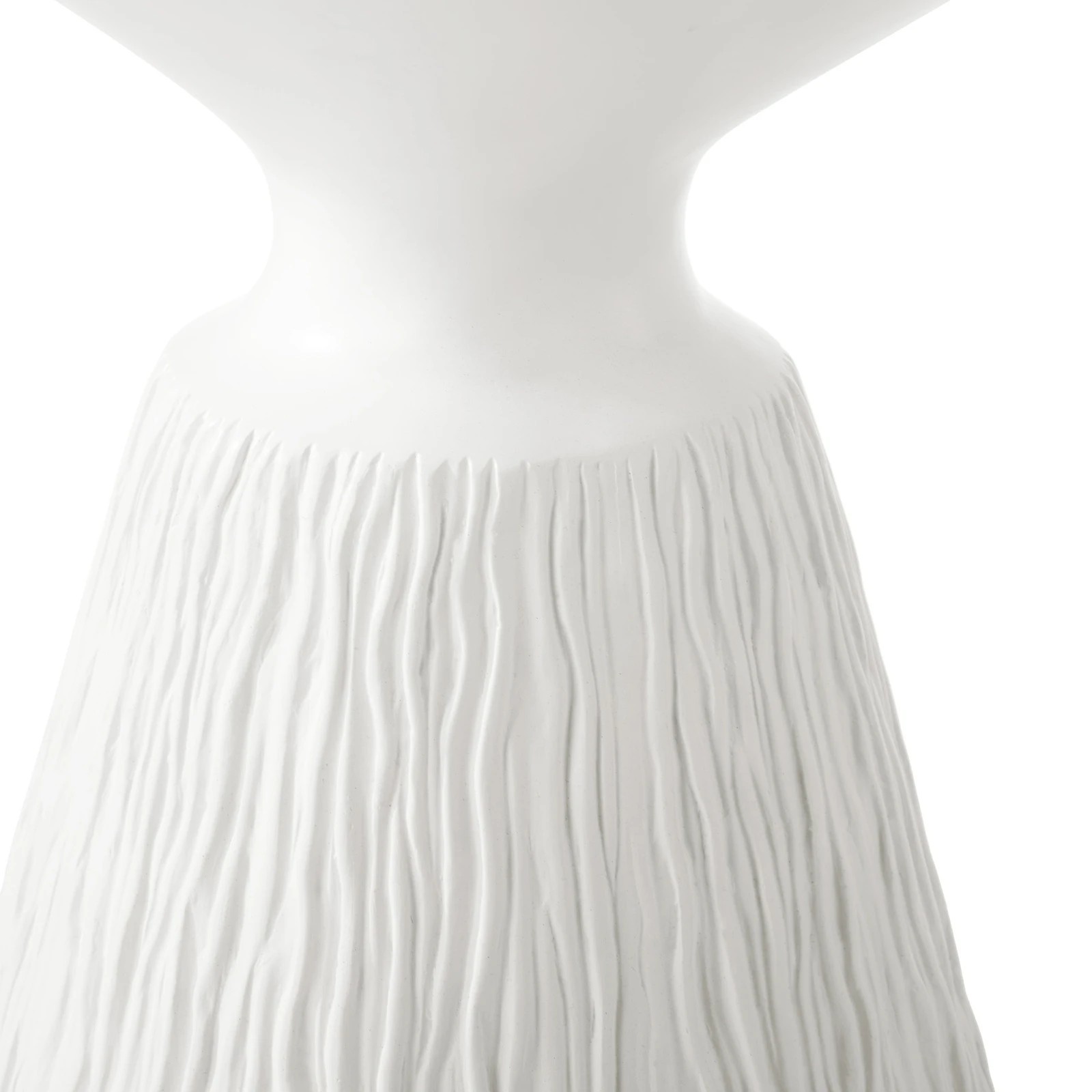 7 Oikiture Side Table Coffee Bedside End Stool Stand Stone Indoor Outdoor
 - White, 7 of 8