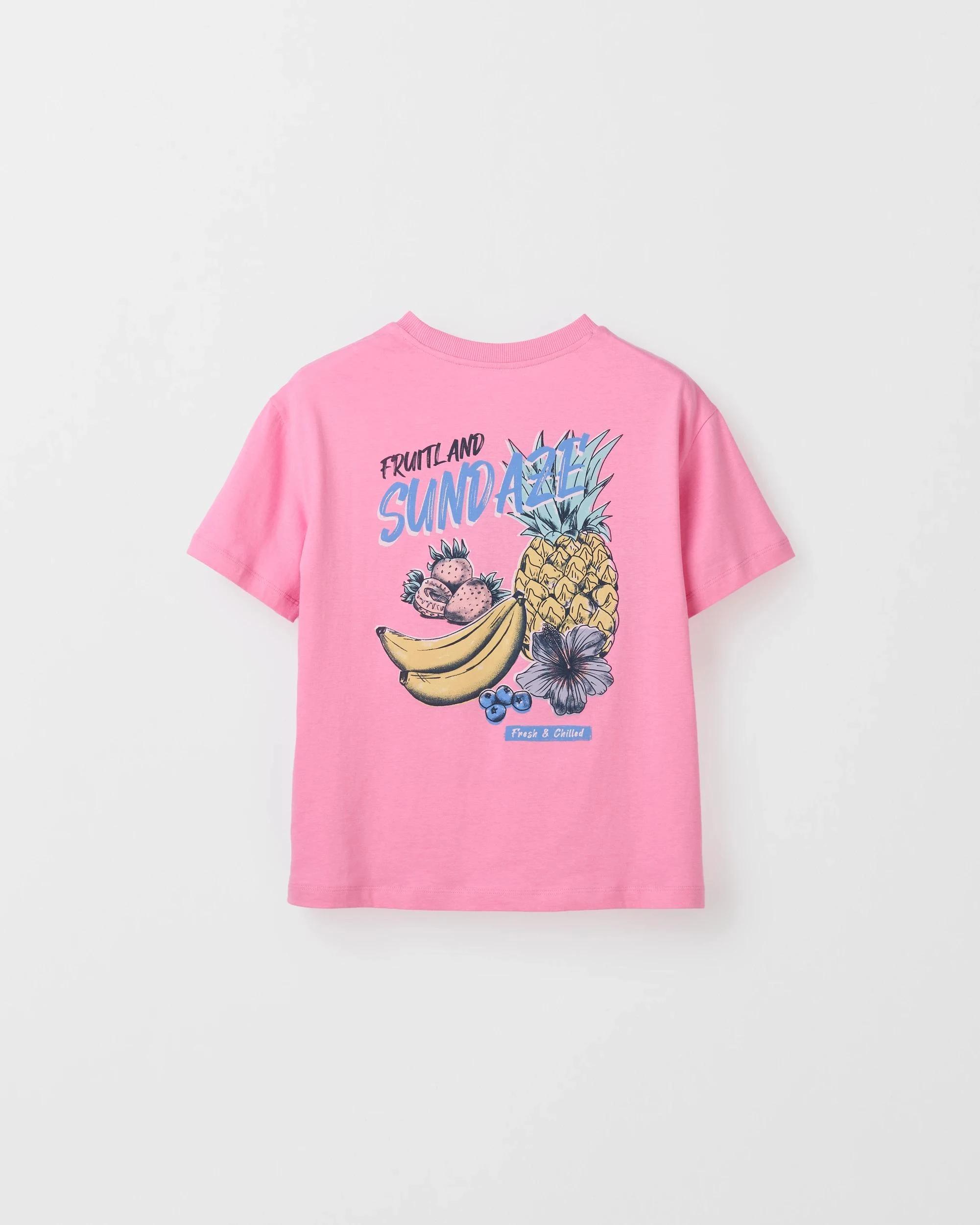 7 Target Kids Australian Cotton Print T-Shirt FRUIT PINK, 7 of 7