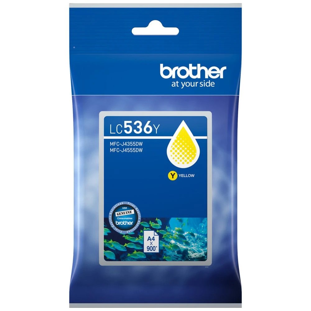1 Brother LC536 Ink Cartridge Yellow, 1 of 1