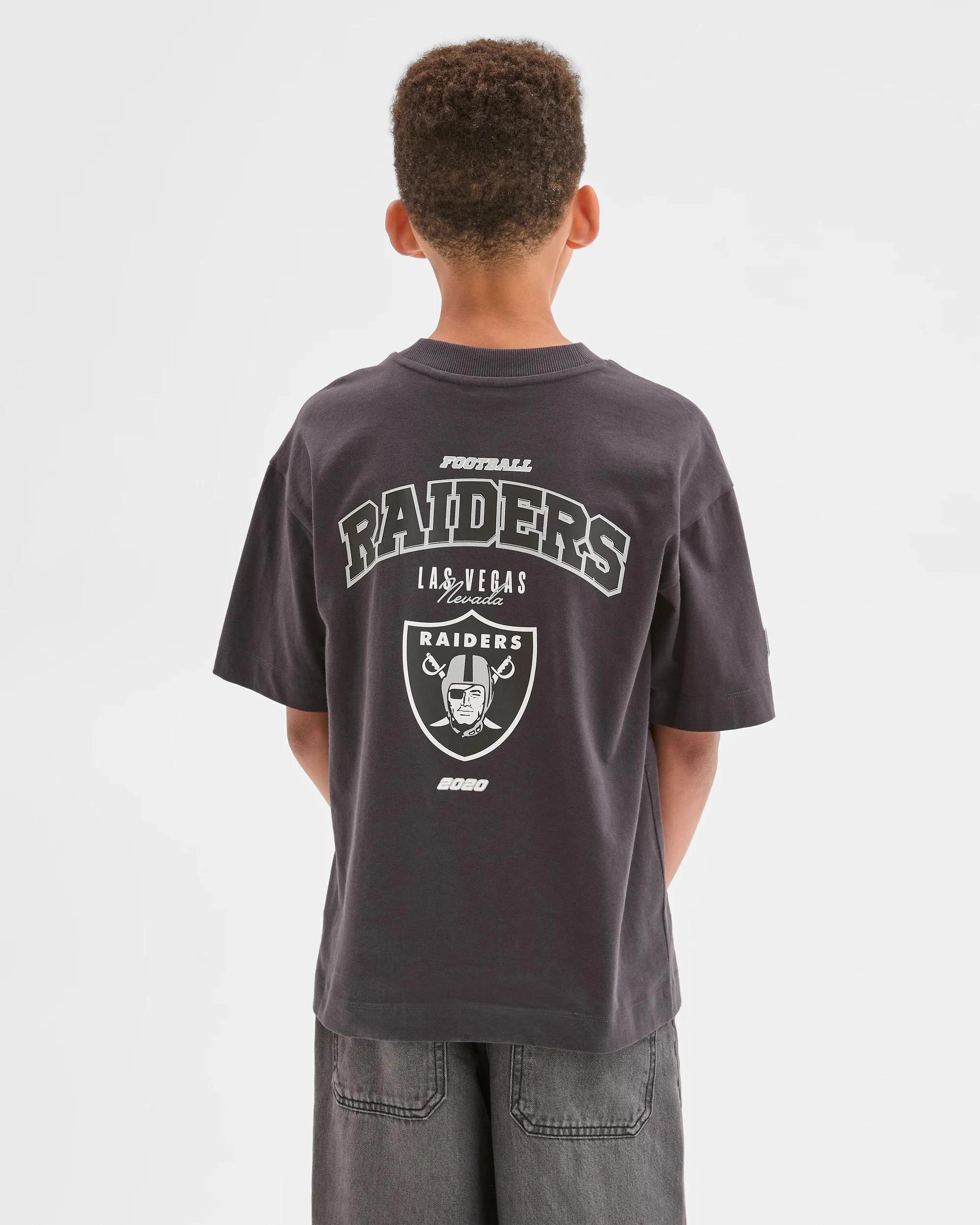 4 NFL Australian Cotton Oversized T-Shirt BLACK, 4 of 8