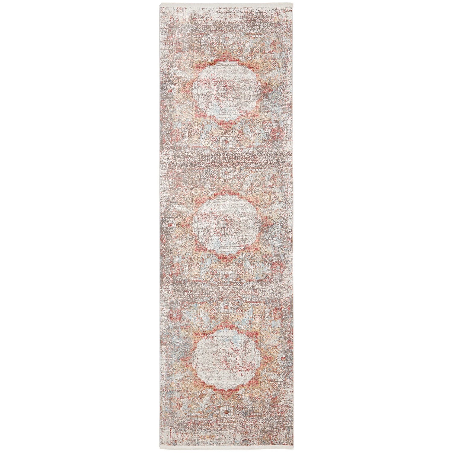2 Common Ground Rugs Glimmers 103 300x80cm Runner - Medium Bamboo Silk Rug - Terra - Brown, 2 of 9