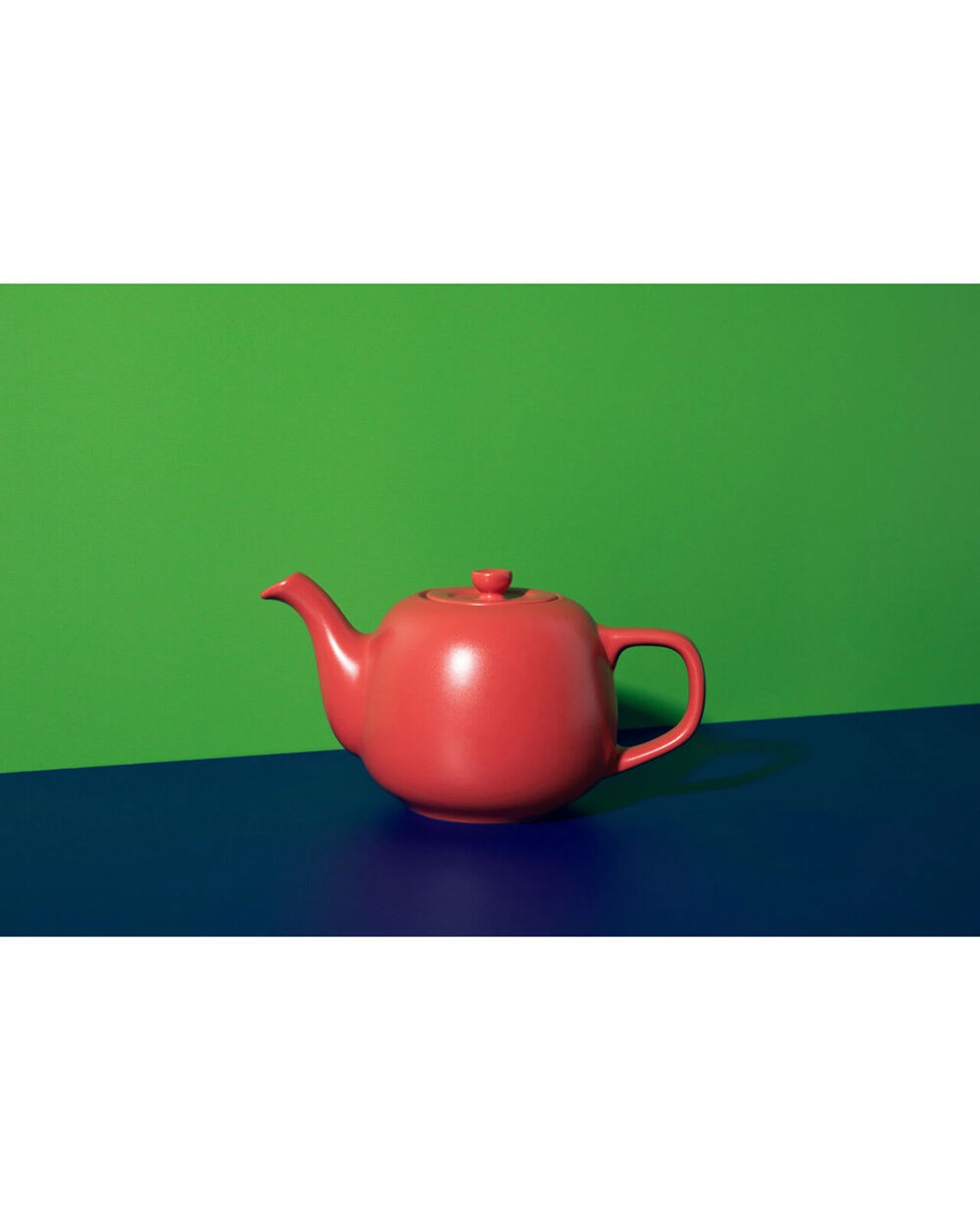 4 La Cafetiere 2PK Stoneware Classic Teapot Kettle 600ml - Red, 4 of 7