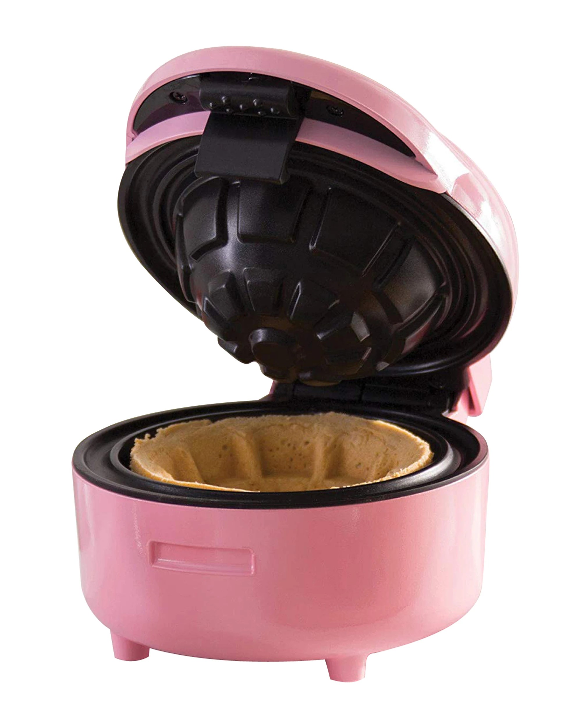 1 TODO Waffle Bowl Maker Ice Cream Dessert Treat Maker Breakfast Bowl - Pink, 1 of 5