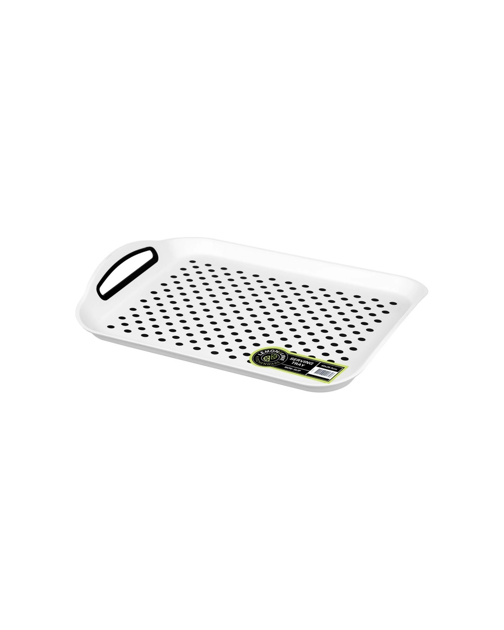 2 Lemon & Lime 3PK Serving Tray With TPR Non Slip 40x28.5cm - Multi, 2 of 6