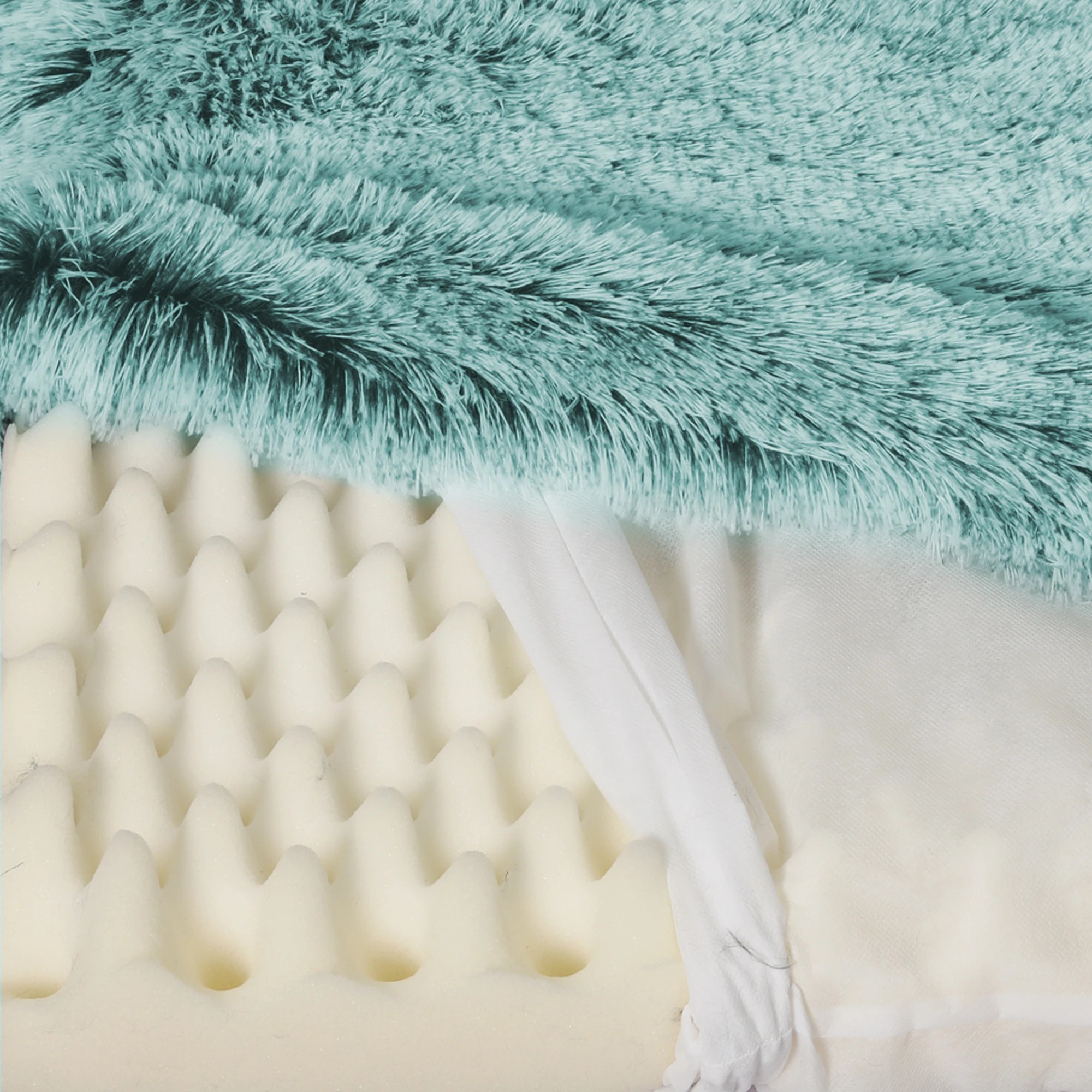 3 Pawz Memory Foam Pet Cushion Extra Large Green, 3 of 5