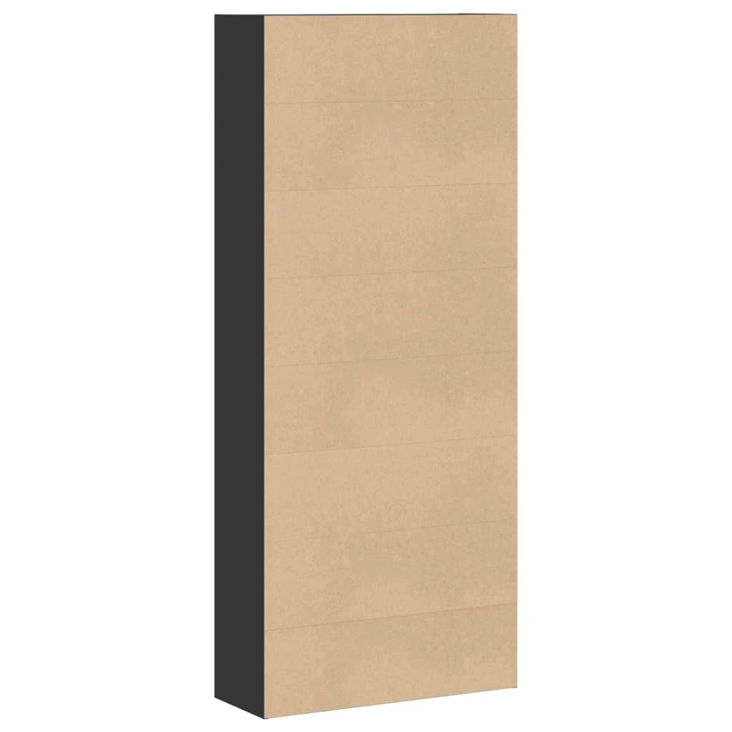 5 vidaXL Modern Freestanding Bookshelf Ample Storage - Black, 5 of 10