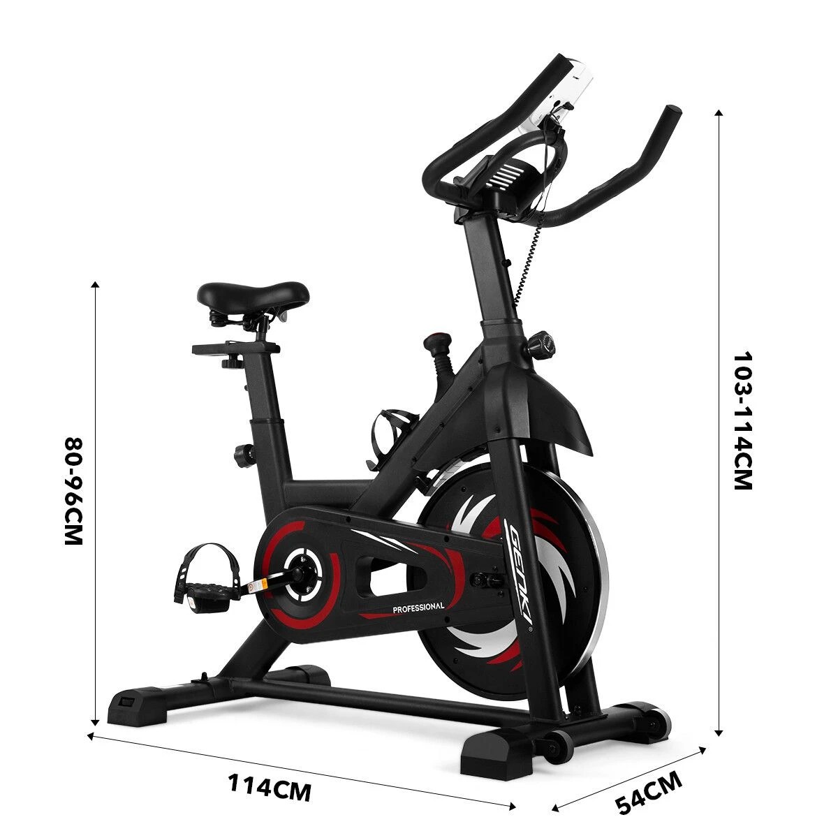 3 Genki Magnetic Exercise Bike Indoor Cycling, 3 of 3