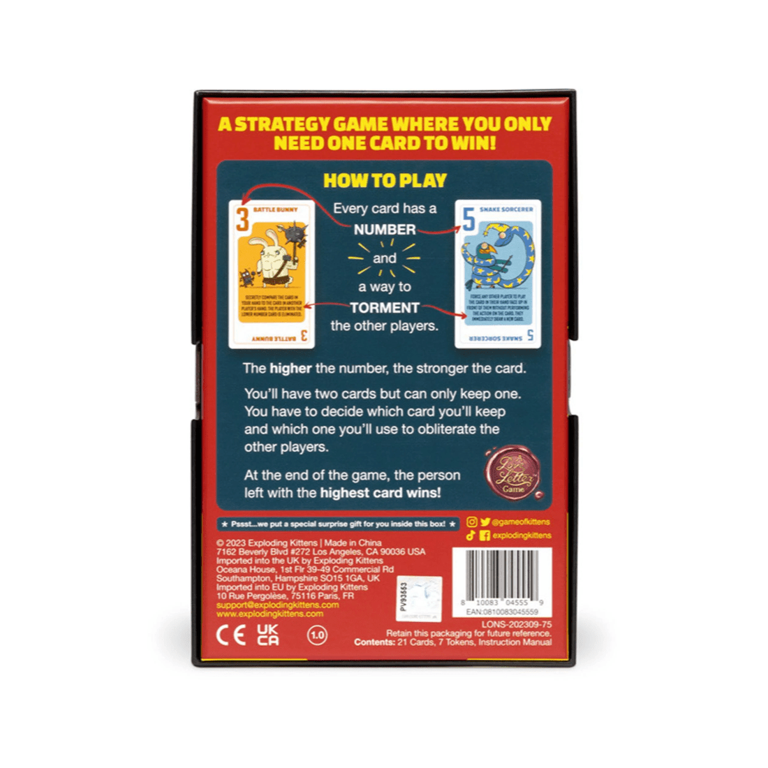 5 Exploding Kittens LLC Power Hungry Pets Card Game, 5 of 5