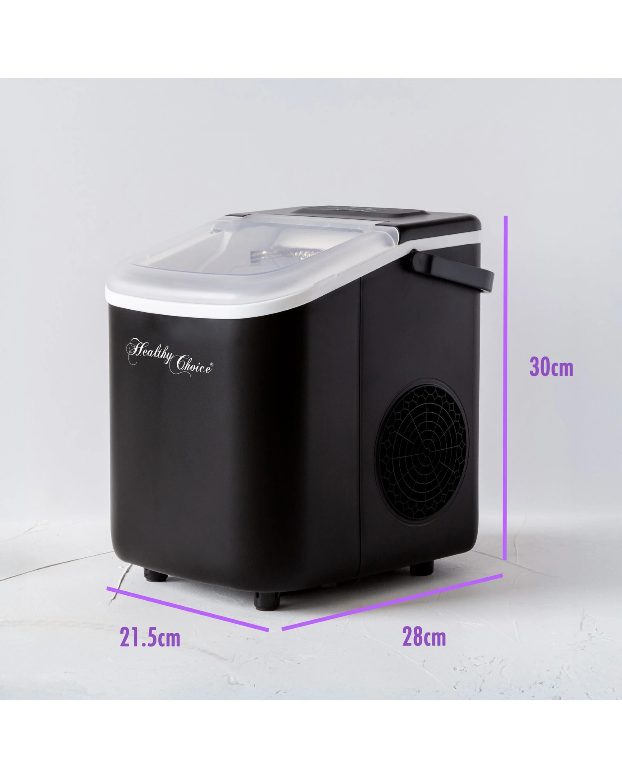 3 Healthy Choice Ice Maker - Ready in 8 minutes, Up to 12kgs every 24 Hours, 3 of 8