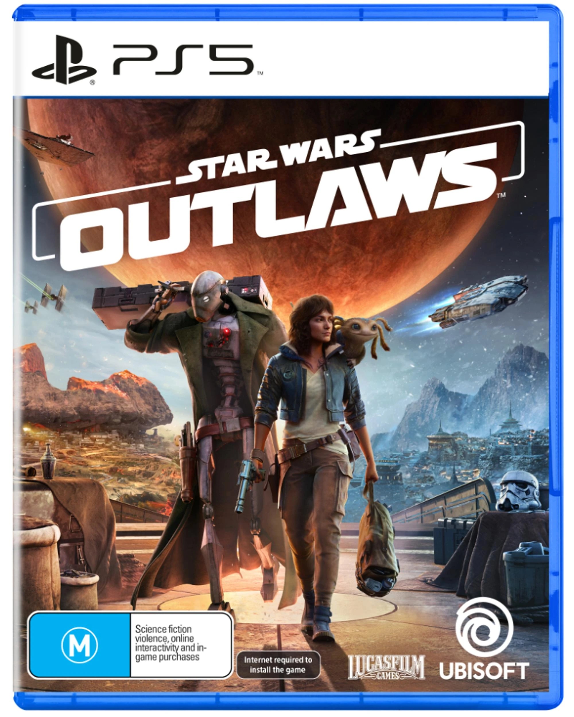 1 Ubisoft Star Wars Outlaws - PS5, 1 of 2