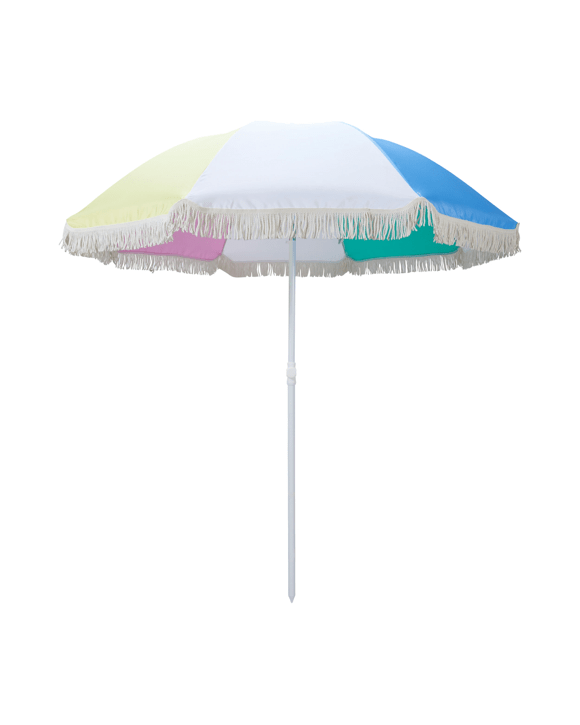Beach Umbrella - Gelato Stripe