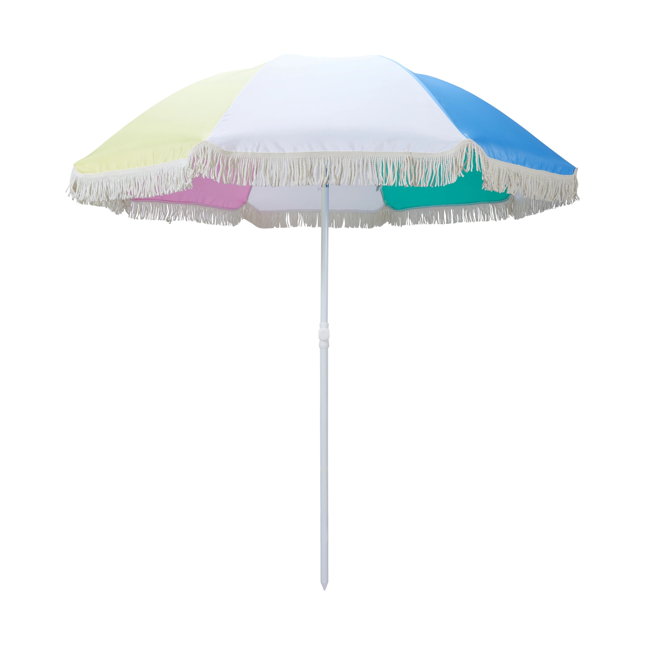 1 Beach Umbrella - Gelato Stripe, 1 of 8