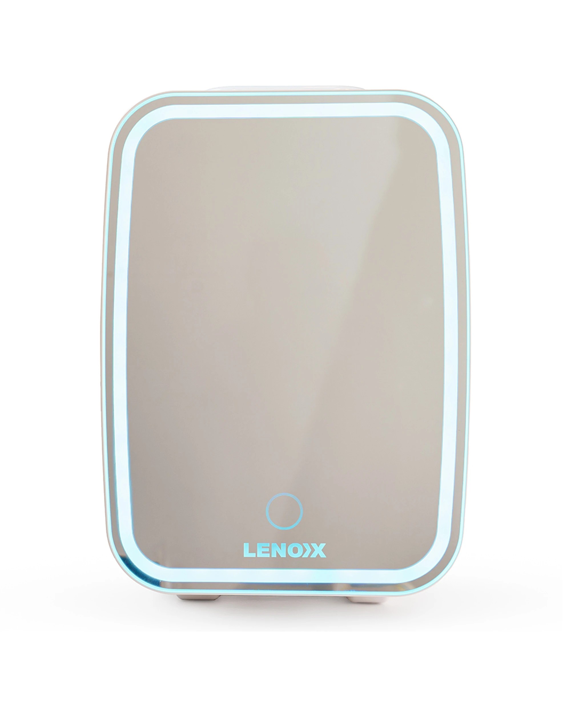 2 Lenoxx Portable Cosmetics And Skincare Electric 43w 4l Beauty Mini Fridge Set - White, 2 of 9