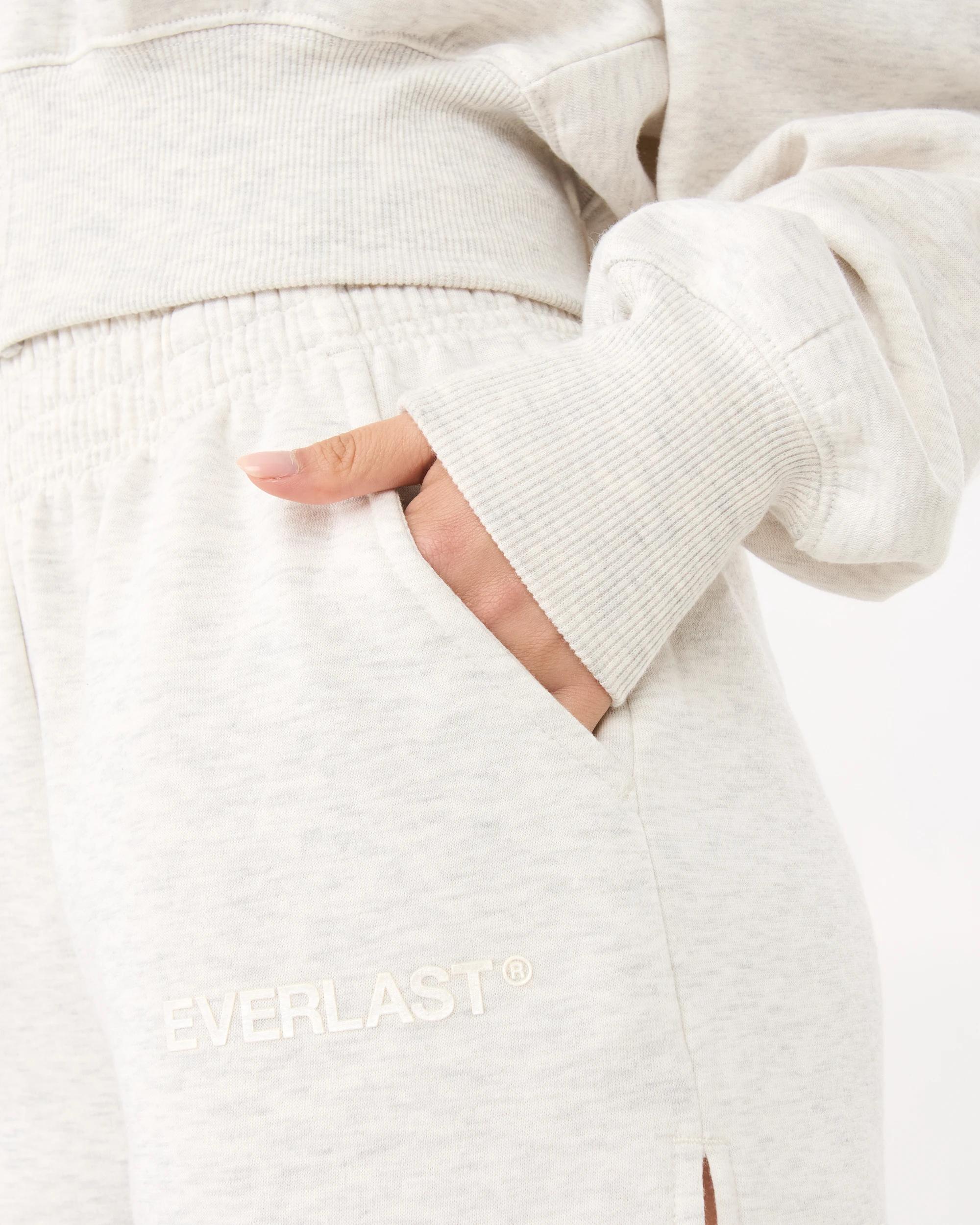 7 Everlast Womens Street Sweat Shorts Oat Marle, 7 of 10