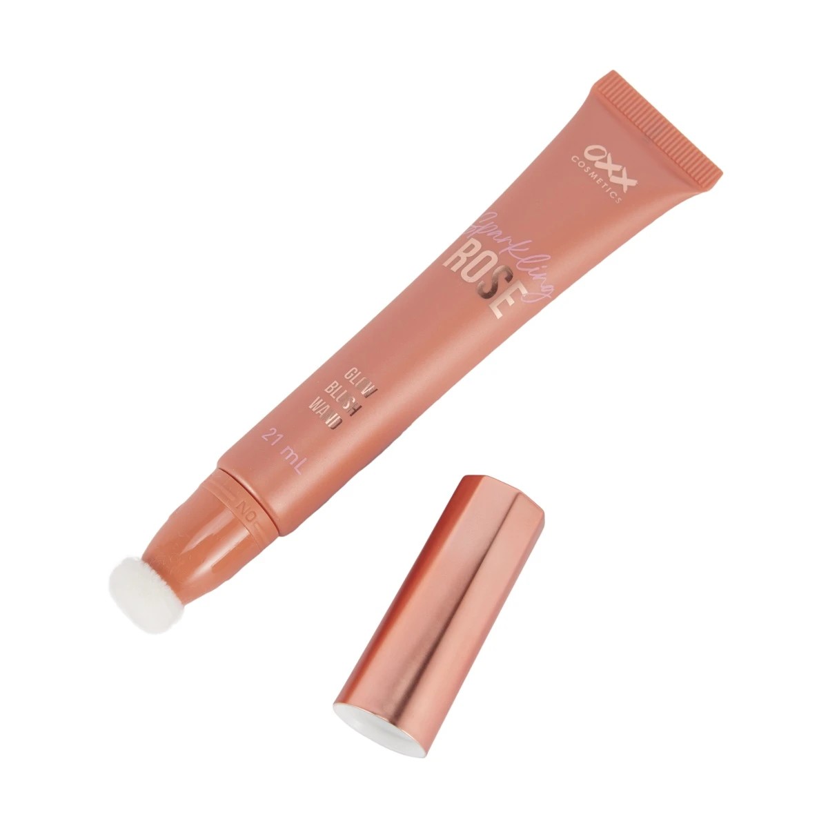 1 OXX Cosmetics Sparkling Rose Glow Blush Wand - Coral, 1 of 9
