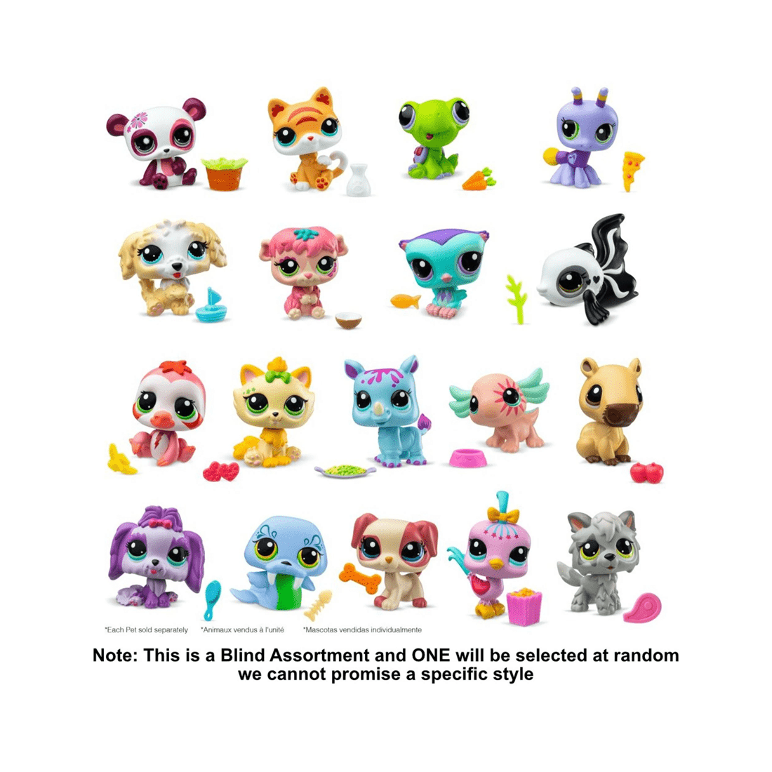 2 Basic Fun! Littlest Pet Shop Surprise Singles Series 3 Blind Box, 2 of 5