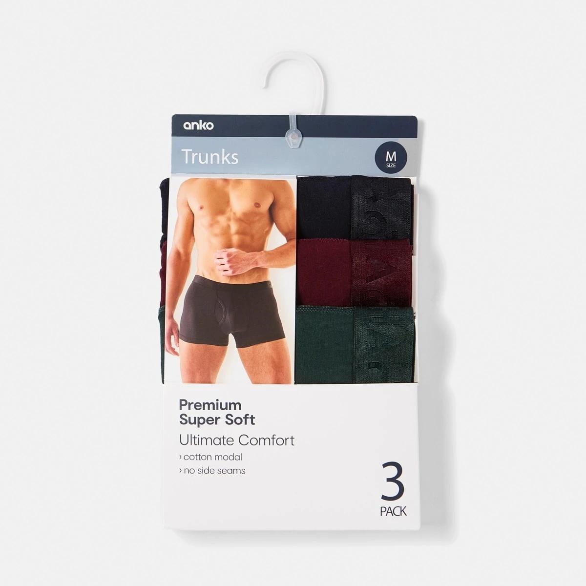 8 3 Pack Cotton Modal Trunks Forest, 8 of 8