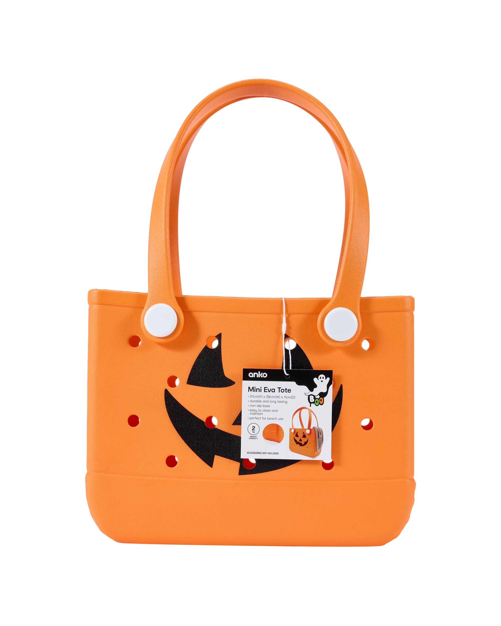 4 Mini EVA Tote - Orange, 4 of 4