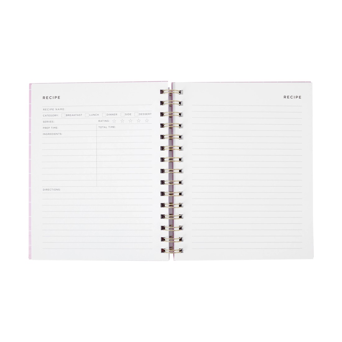 2 Recipe Book with Bookmark, 2 of 5