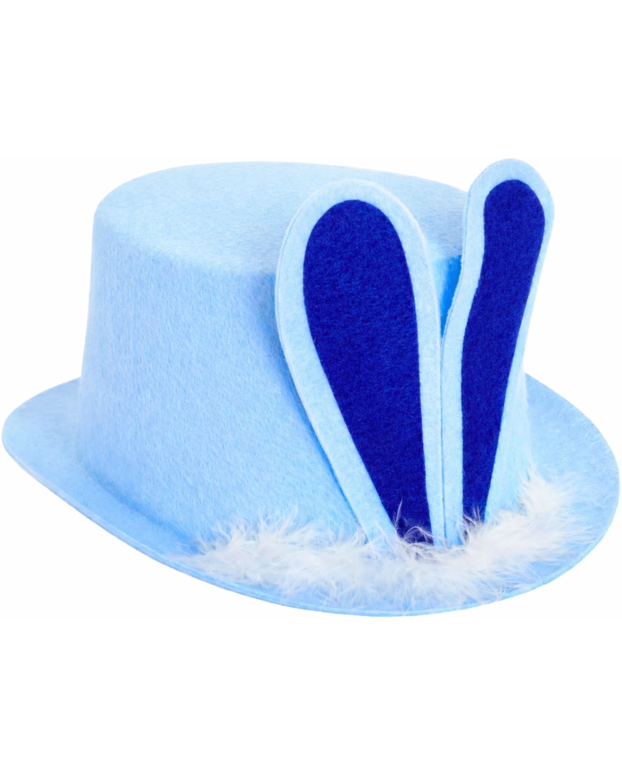 1 JDParty Kids Easter Bunny Ears Top Hat - Kids - Blue, 1 of 1