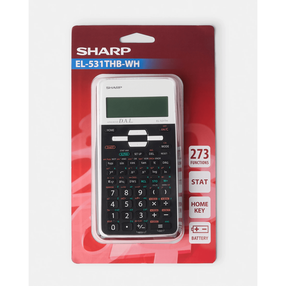 8 Sharp EL-531THB-WH Scientific Calculator, 8 of 9
