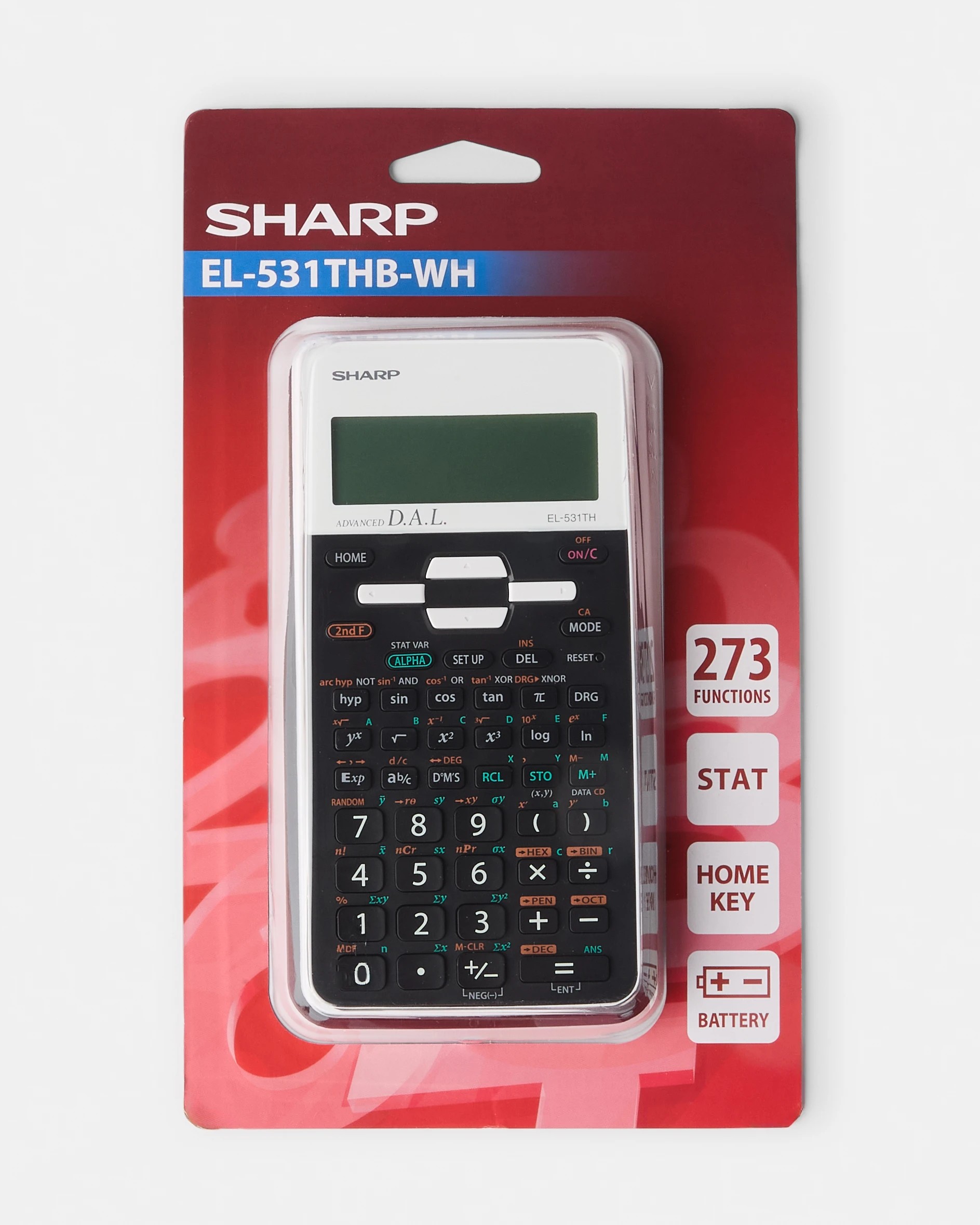 8 Sharp EL-531THB-WH Scientific Calculator, 8 of 9