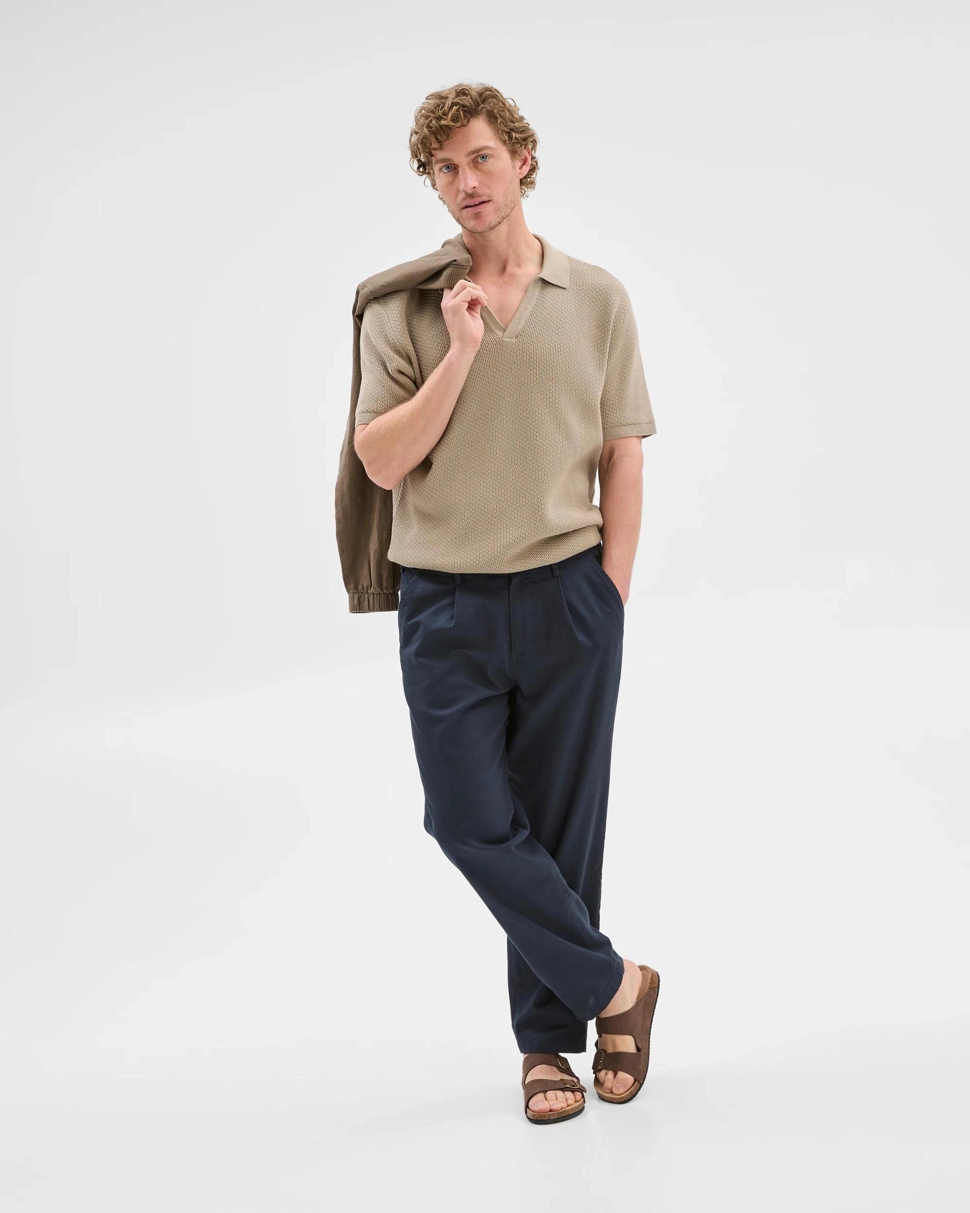 2 Target Australian Cotton Knitted Polo Top FOG, 2 of 10