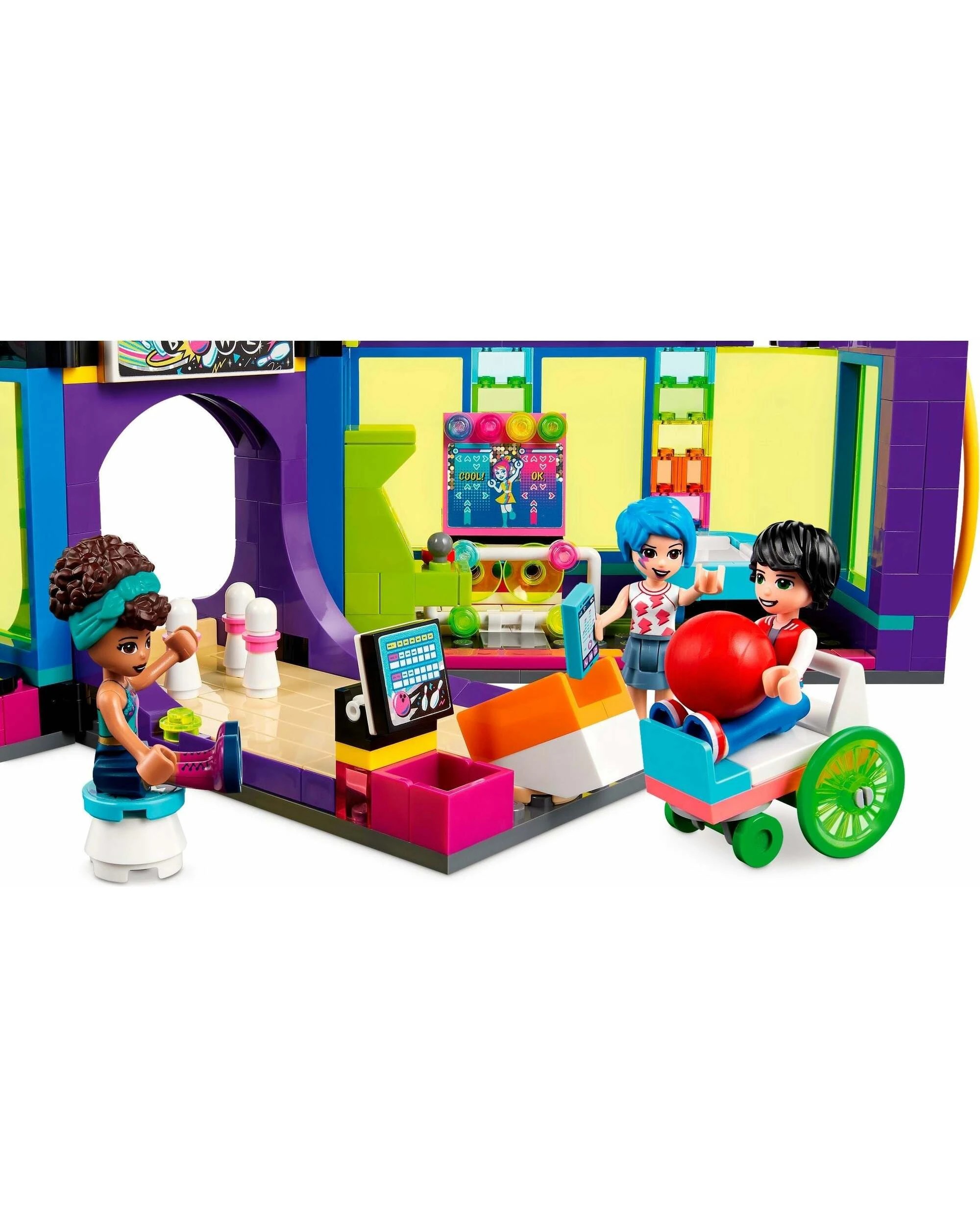 3 LEGO 41708 Roller Disco Arcade - Friends Fun for Kids 7+, 3 of 5