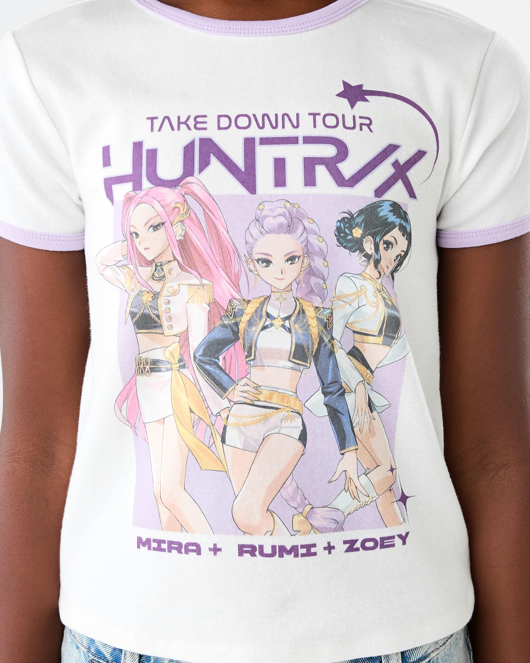 6 KPop Demon Hunters License Ringer T-shirt White Dh, 6 of 8