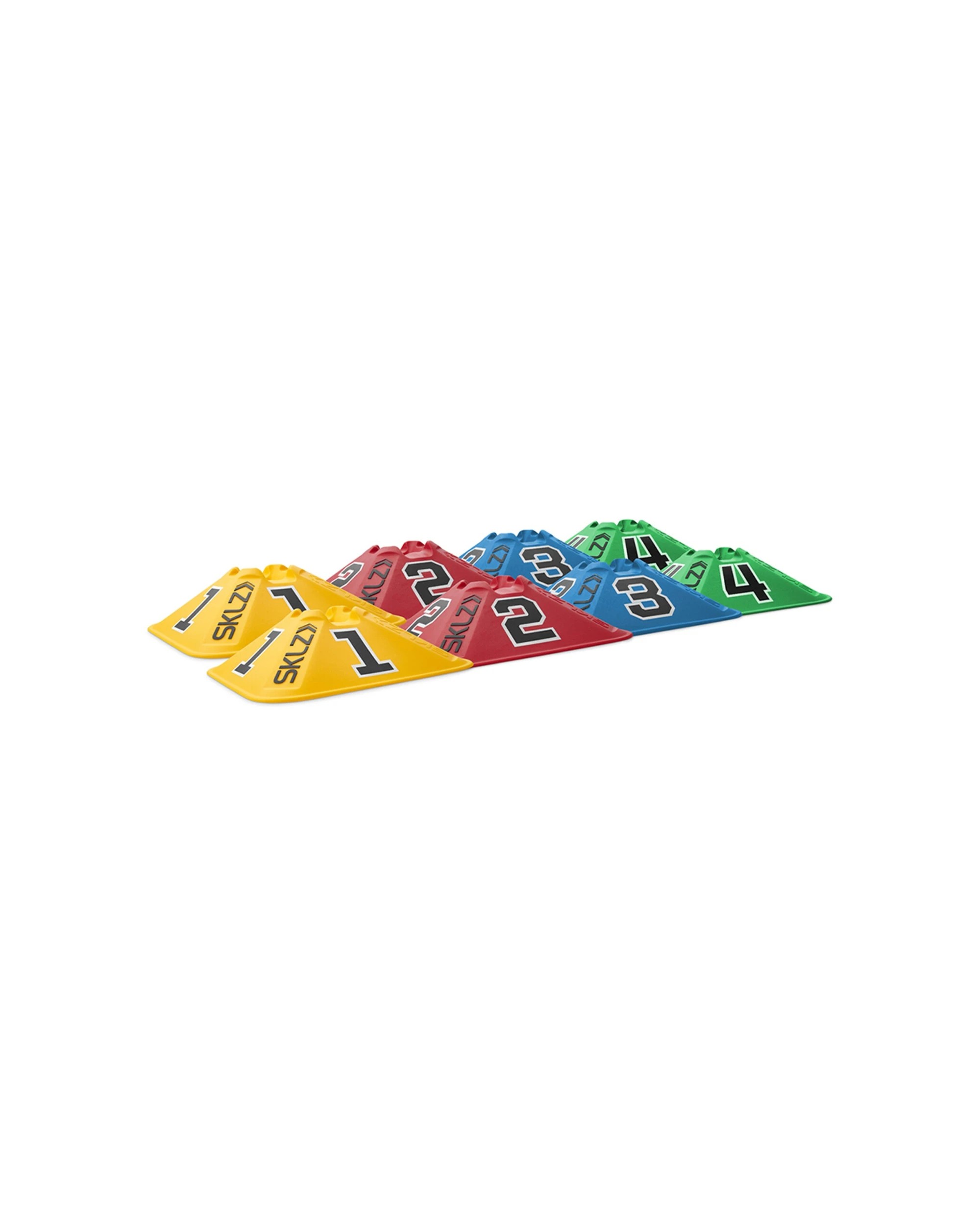 1 Sklz 8pc Reactive Agility Sports Cones for Coordination and Reaction Train - Multi, 1 of 7