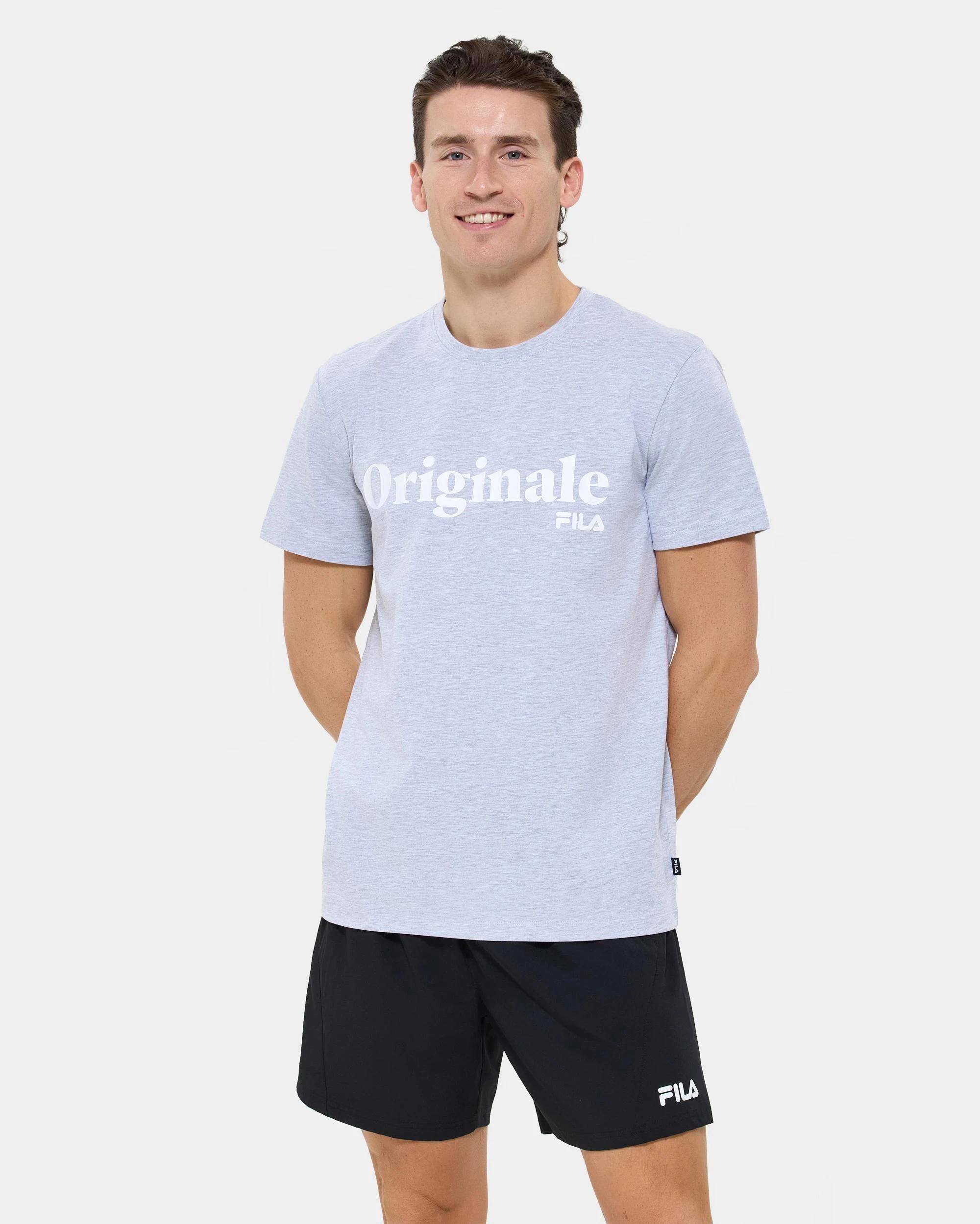 1 Hadley Short Sleeve T-Shirt - Fila GREY, 1 of 6