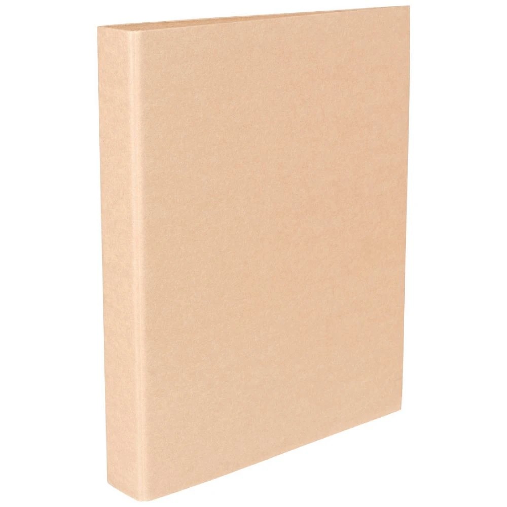 1 Otto A4 Recycled 2D Ring Binder Kraft, 1 of 3