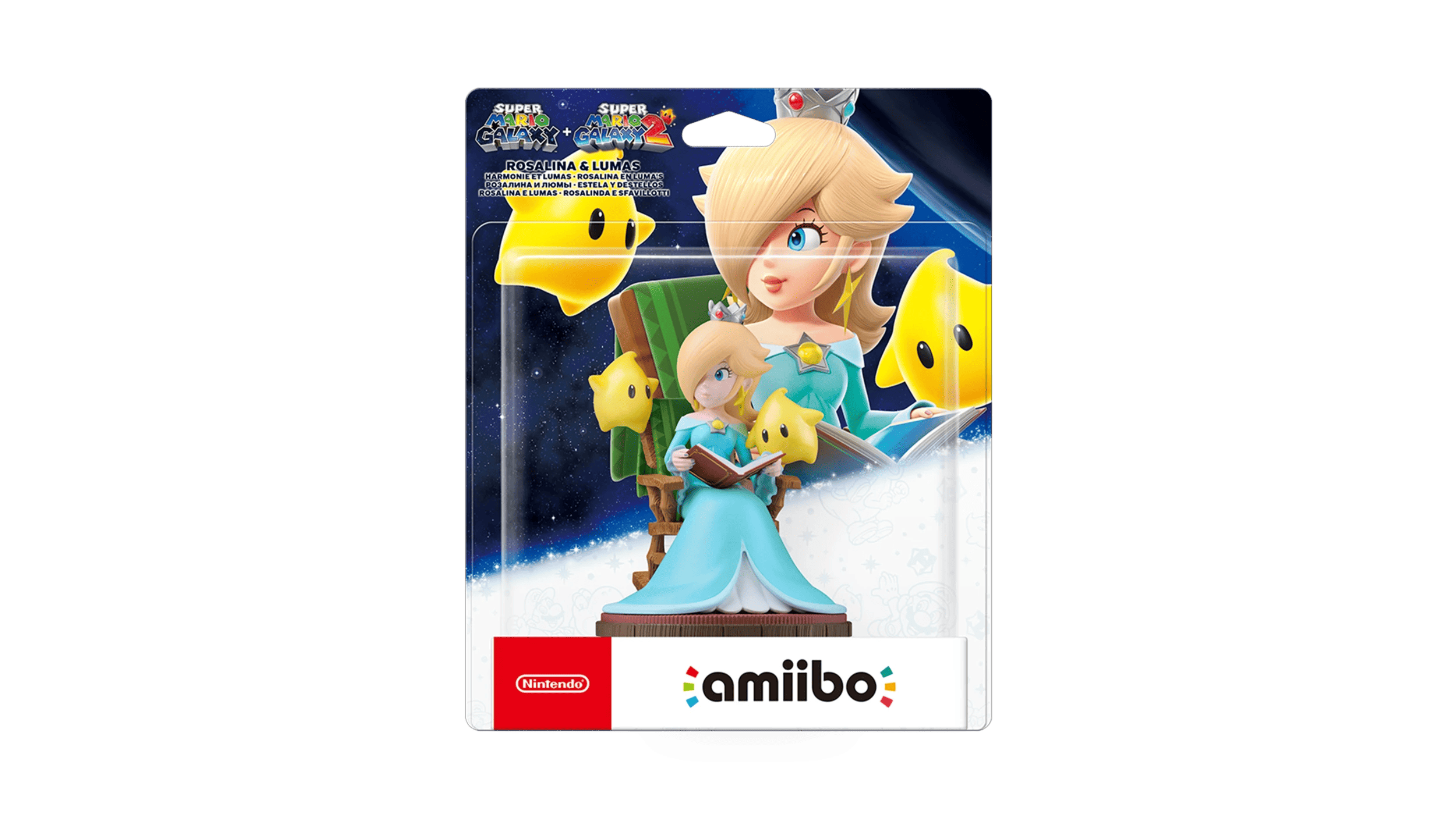 2 Nintendo Rosalina & Lumas amiibo (Super Mario Galaxy + Super Mario Galaxy 2) - Multi, 2 of 2