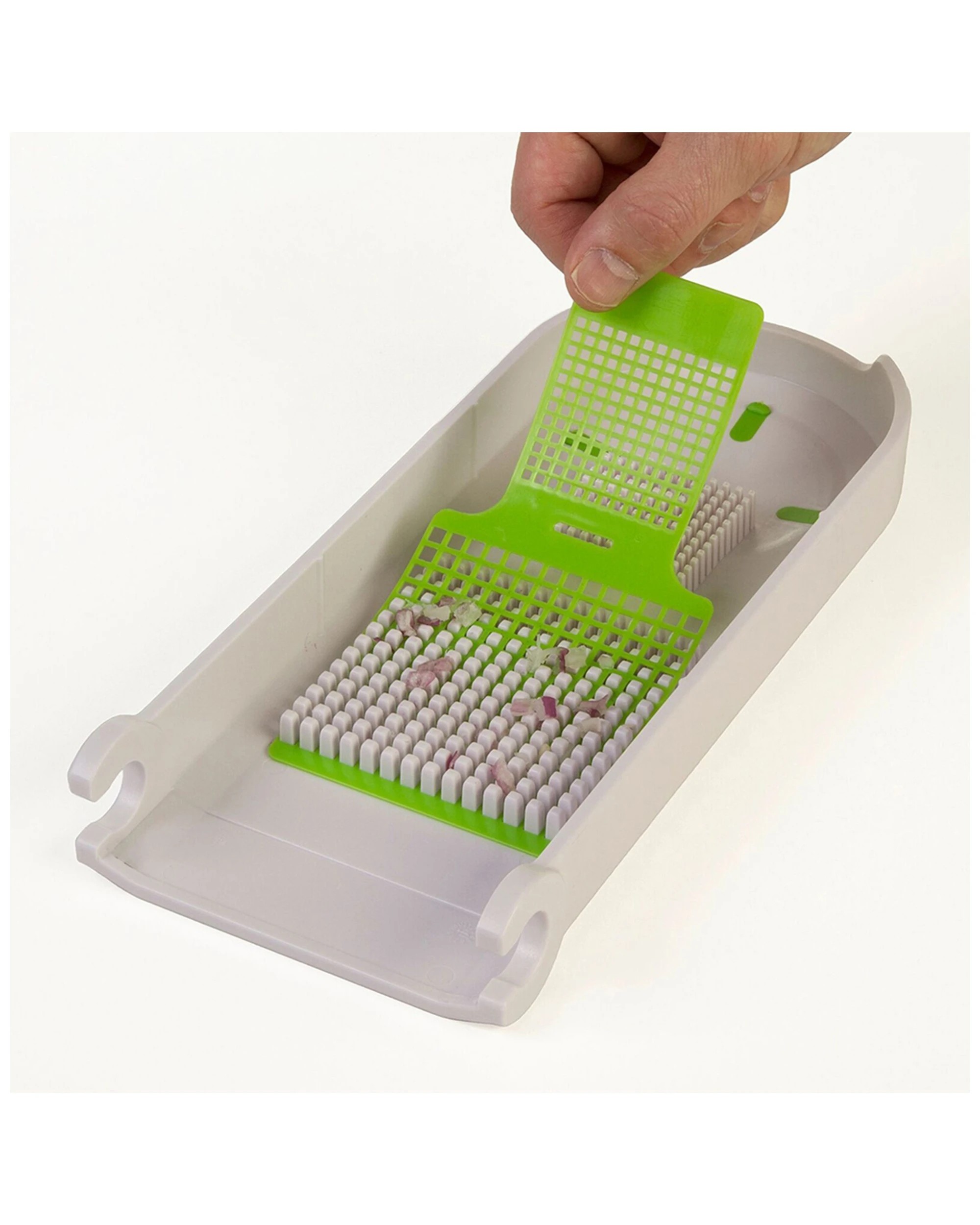 6 Progressive 500ml Onion Chopper & Slicer — Green (Model 55120) - Green, 6 of 9