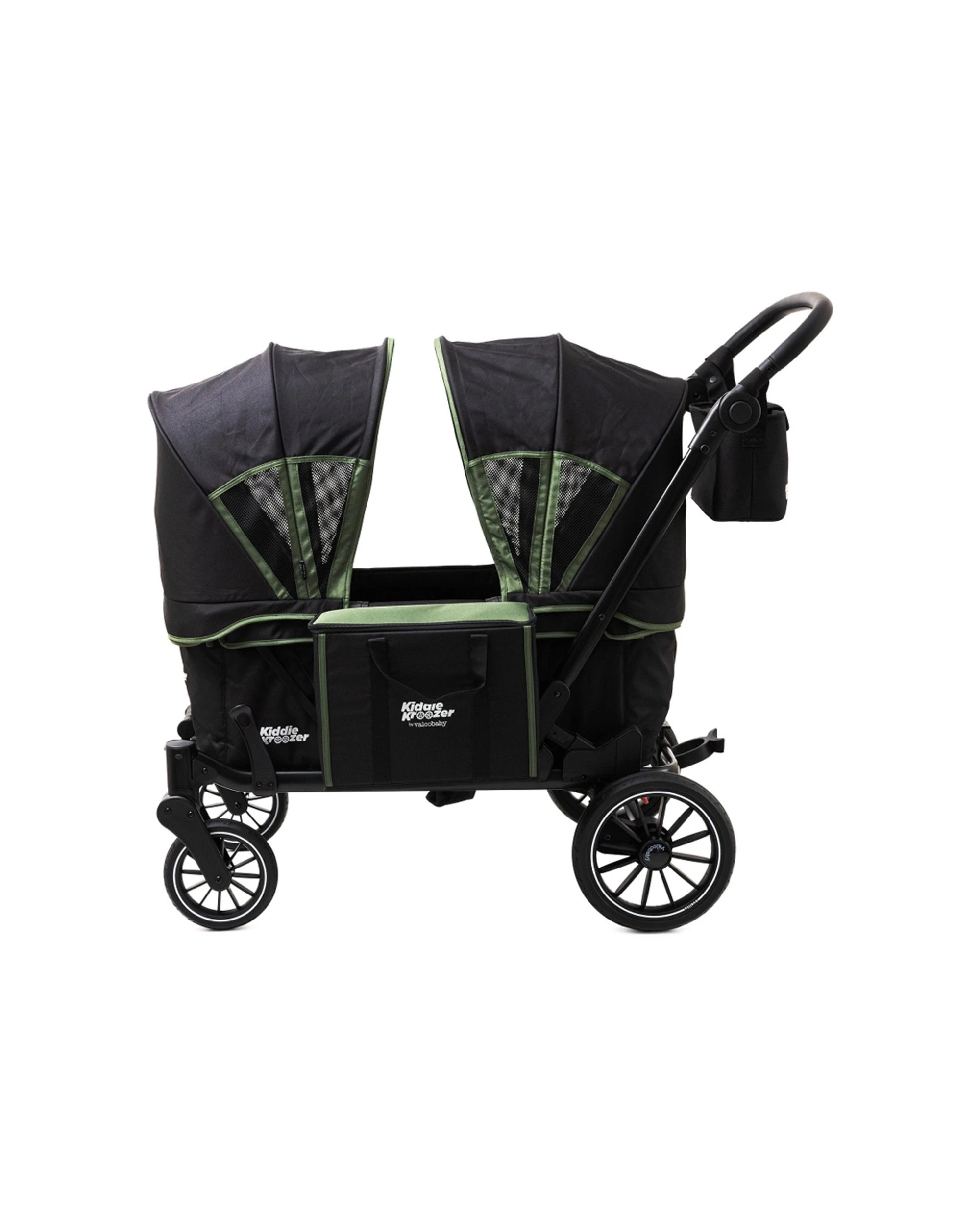 1 Valcobaby Kiddie Kroozer Wagon Baby/Toddler Double Stroller Side-By-Side 6m+ Adjustable - Multi, 1 of 7