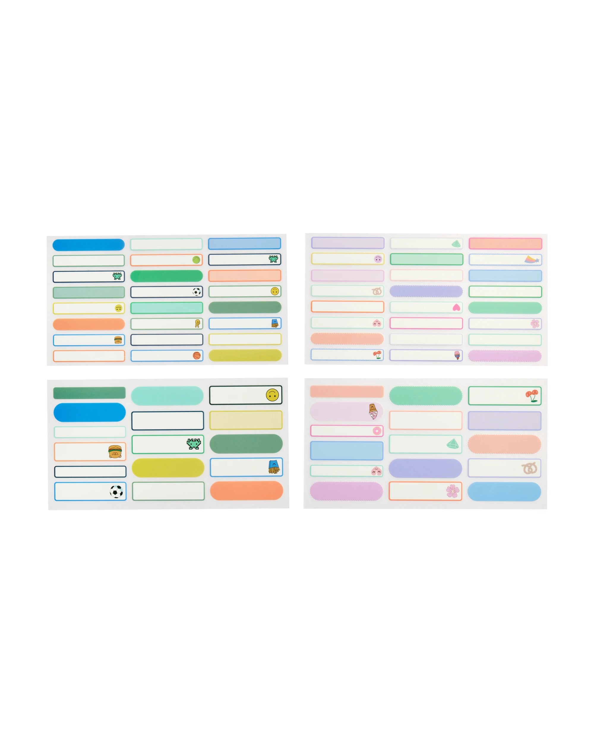 2 40 Pack Iron-On Name Labels - Assorted, 2 of 3