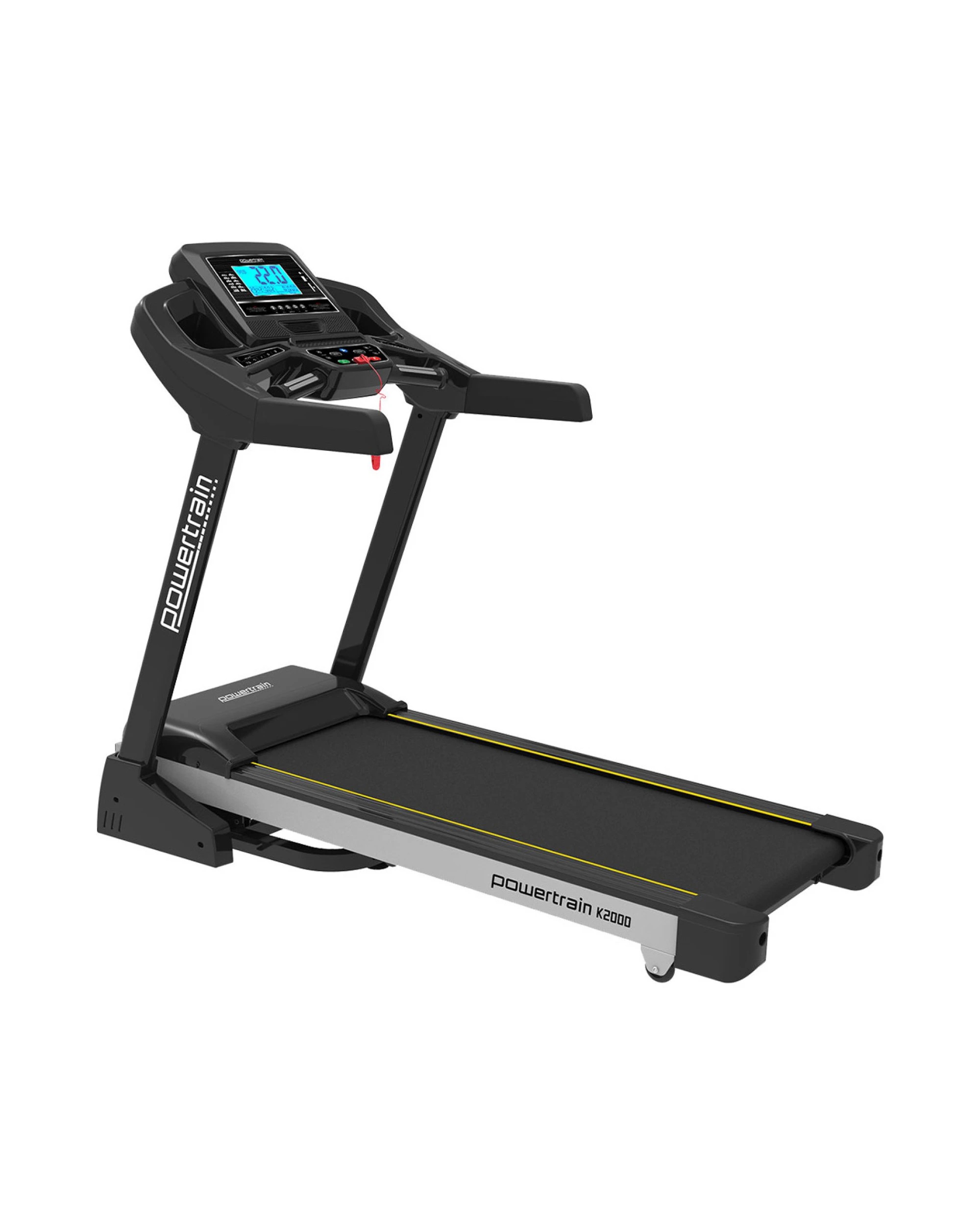 1 Powertrain K2000 Treadmill 22kph Electric Exercise Home Gym Cardio Running Fitness, 1 of 10