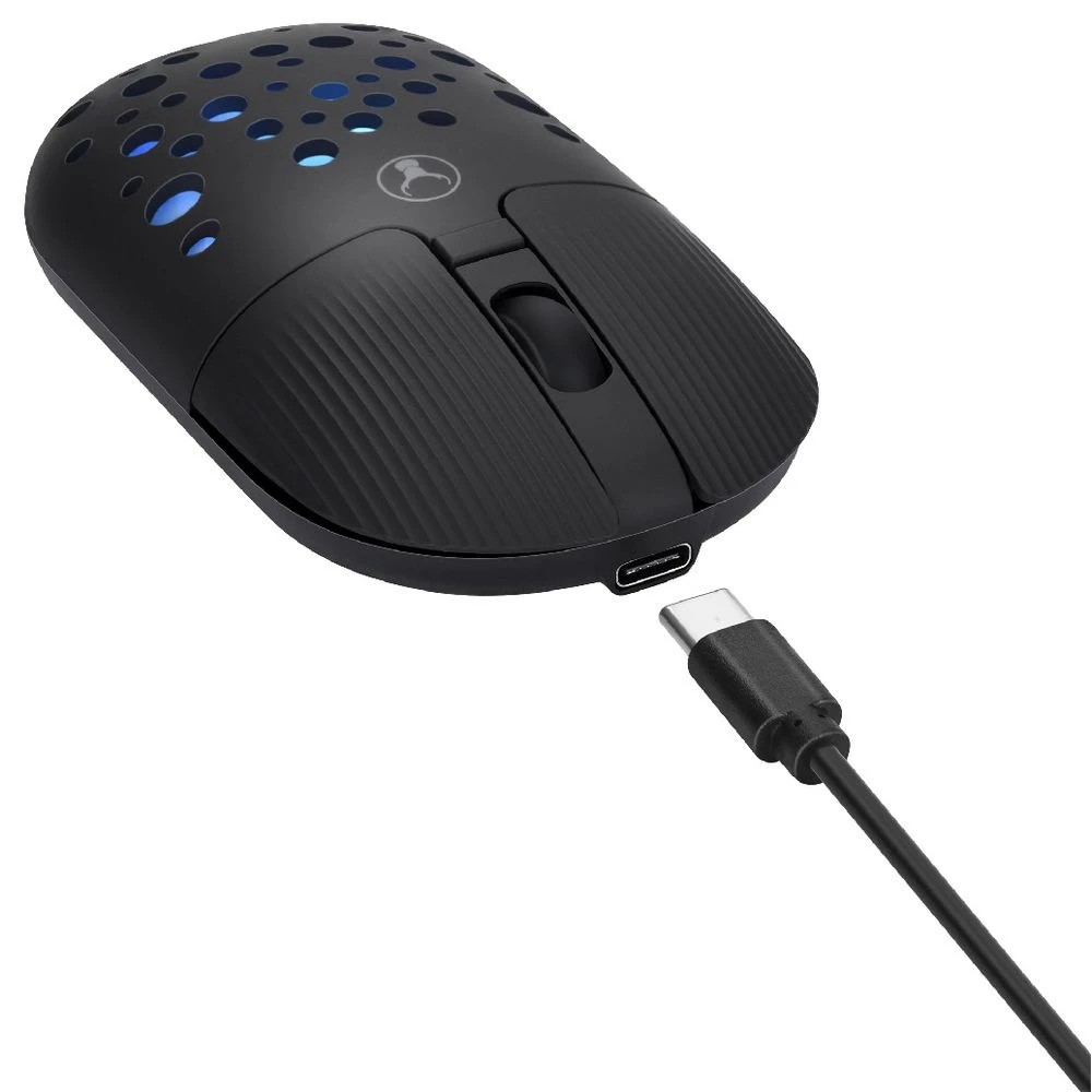 6 Bonelk M-270 Wireless RGB Mouse Black, 6 of 7