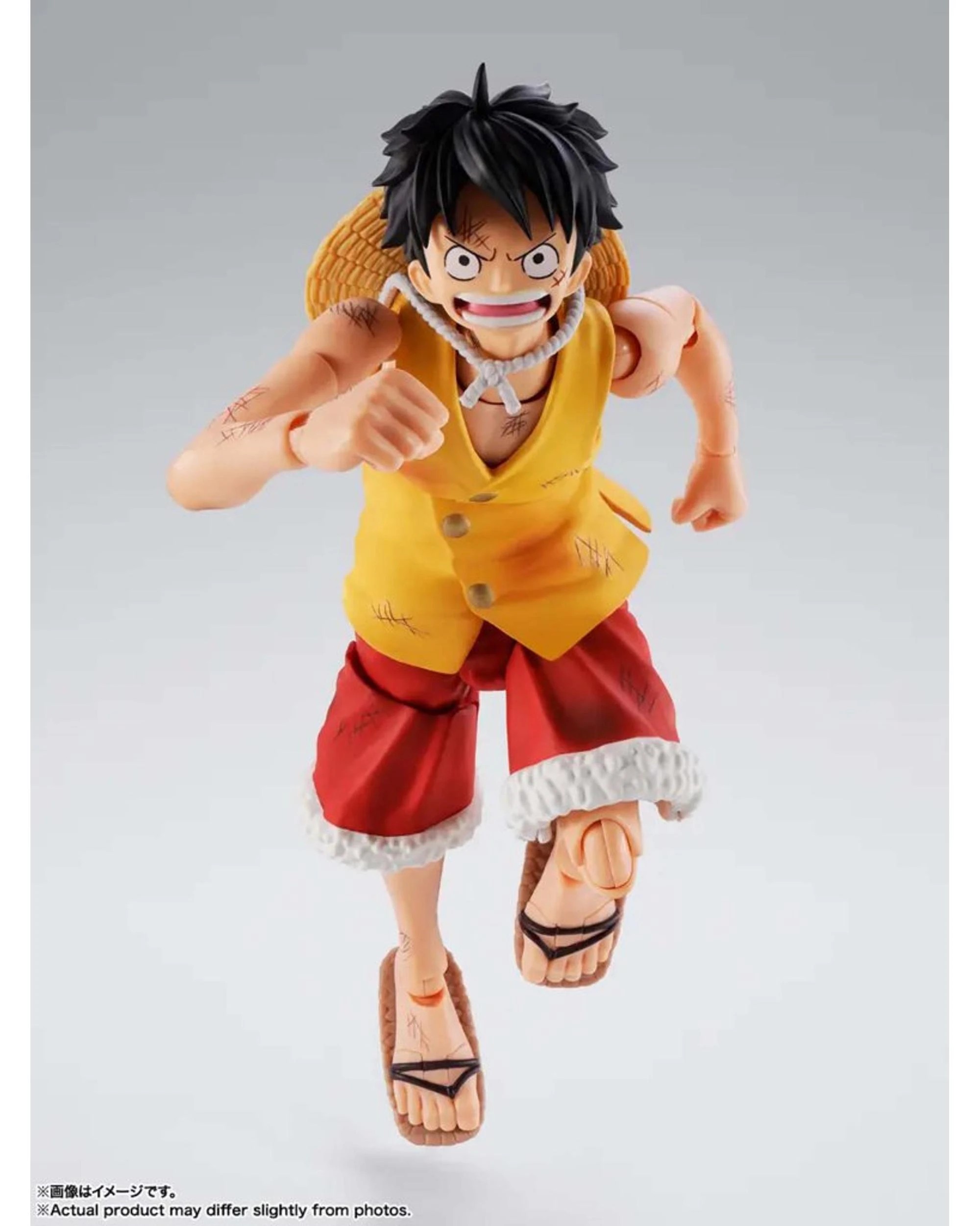 3 Bandai Tamashii Nations S.H.Figuarts One Piece Monkey D Luffy Summit War of Marineford, 3 of 9