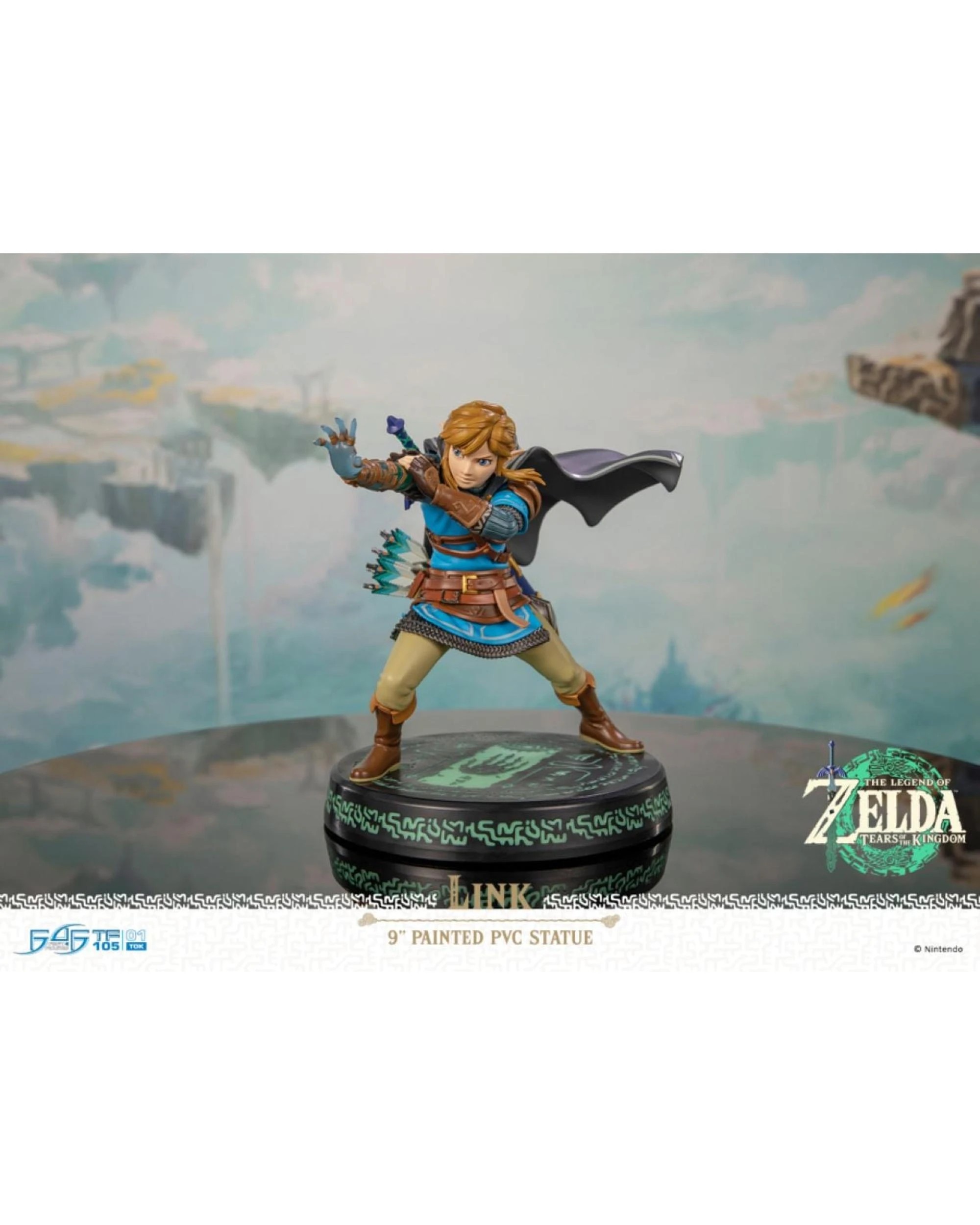 3 The Legend of Zelda: Tears of the Kingdom Link PVC Statue, 3 of 8