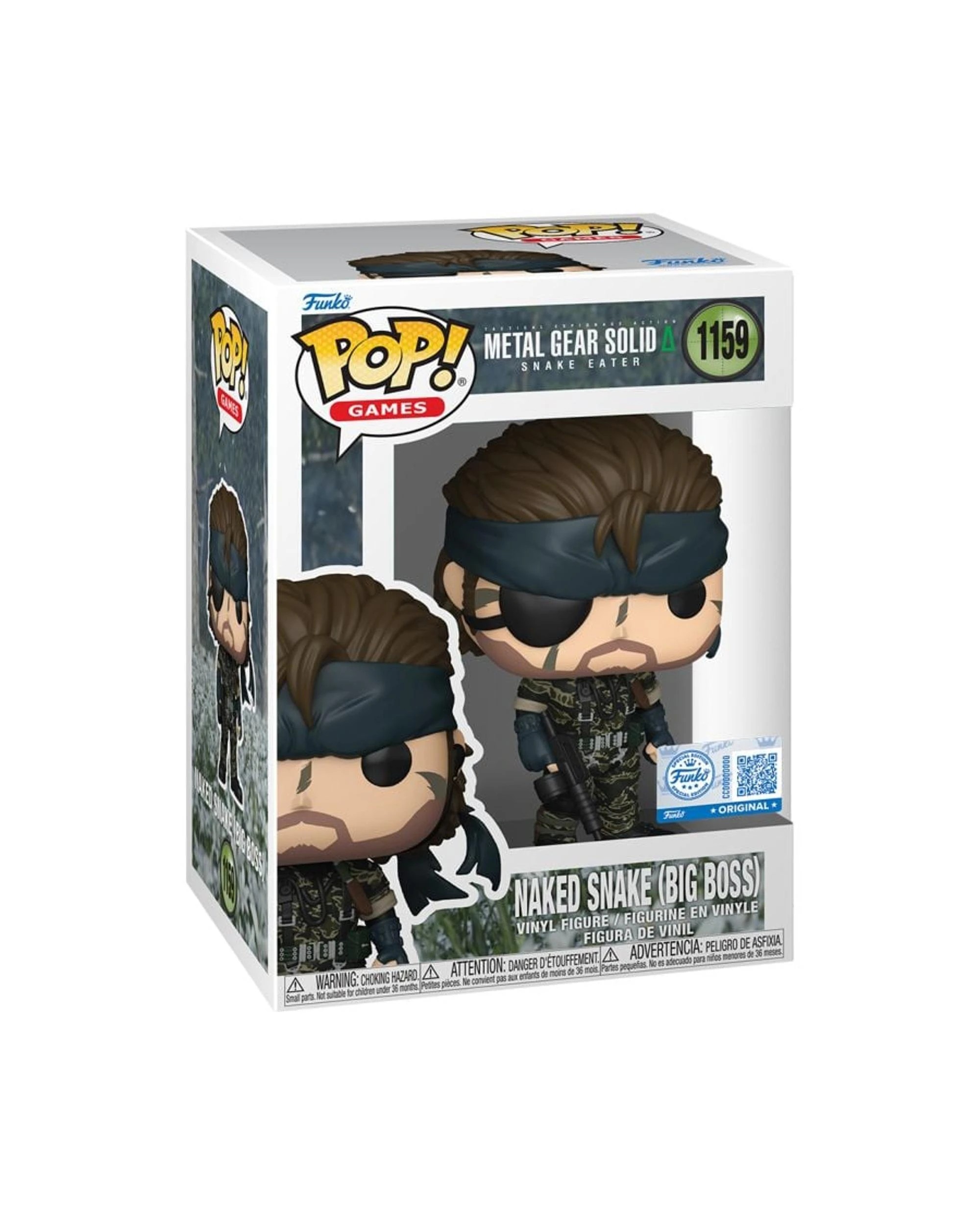 3 Metal Gear Solid Delta: Snake Eater Naked Snake - Big Boss -  Funko POP! Vinyl, 3 of 3