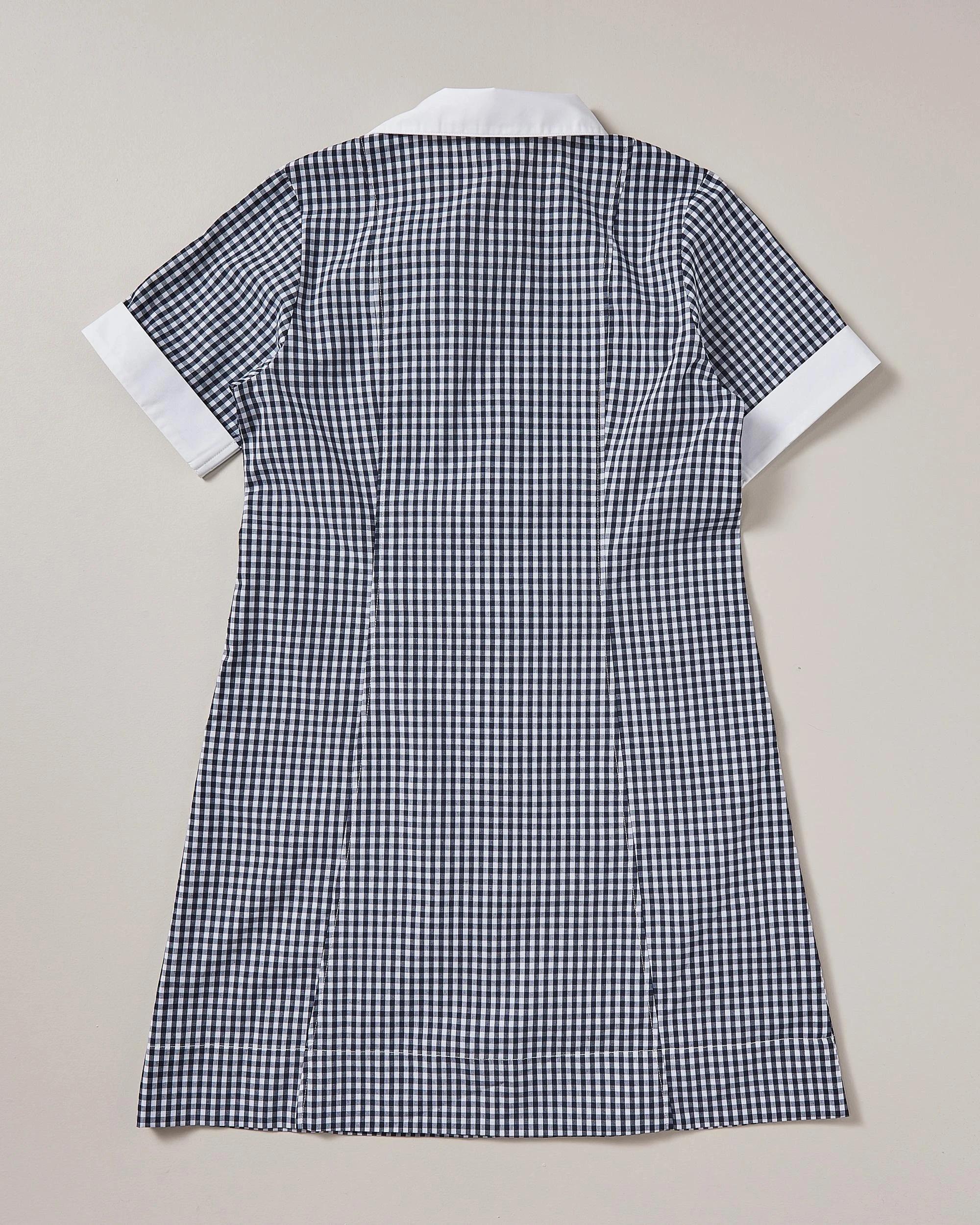 5 Target Gingham School Dress NAVY BLUE, 5 of 10