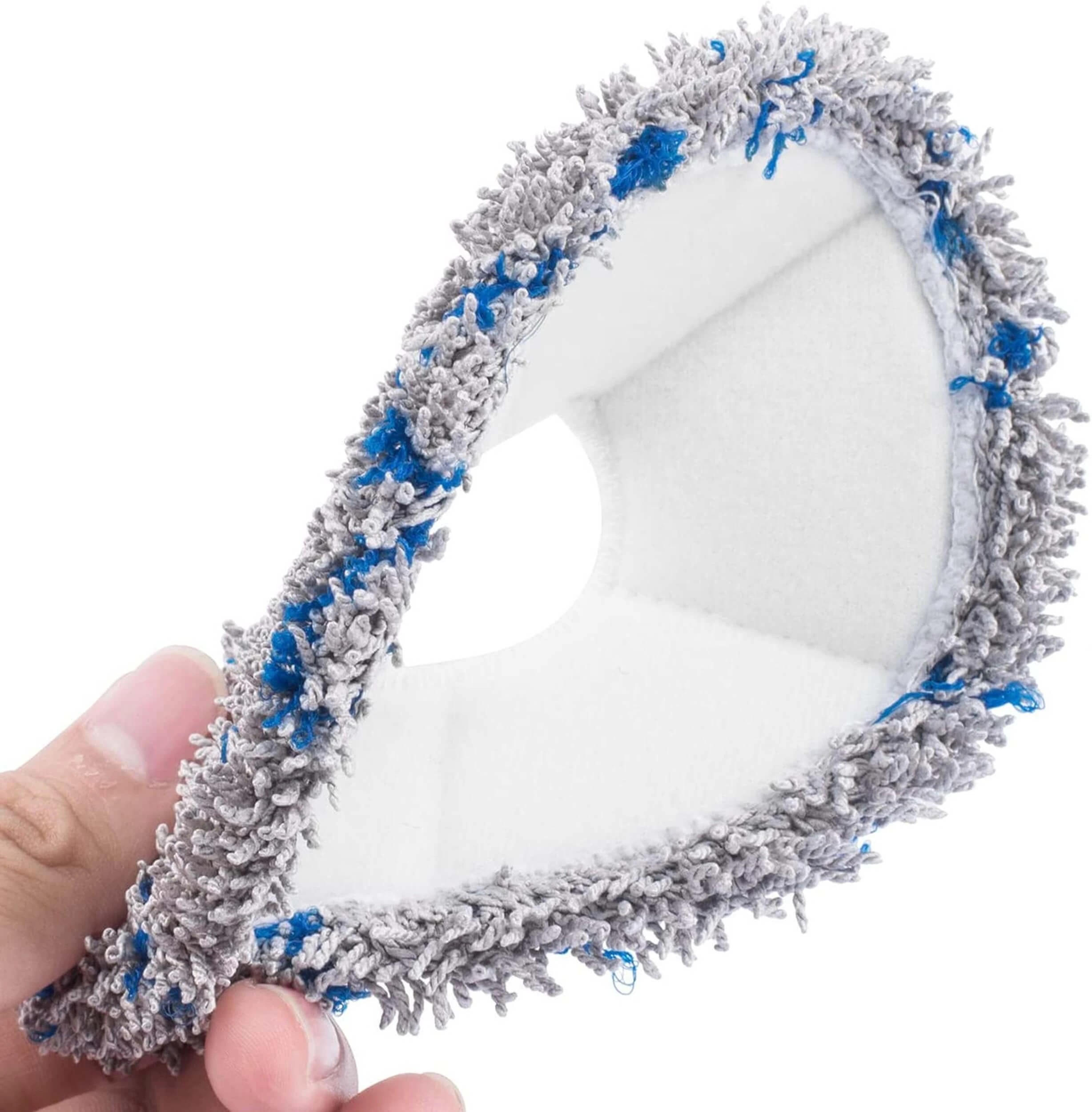 6 Hygieia 12x Mop Pads For Ecovacs Deebot X1 X2 T20 Series - Grey, 6 of 7