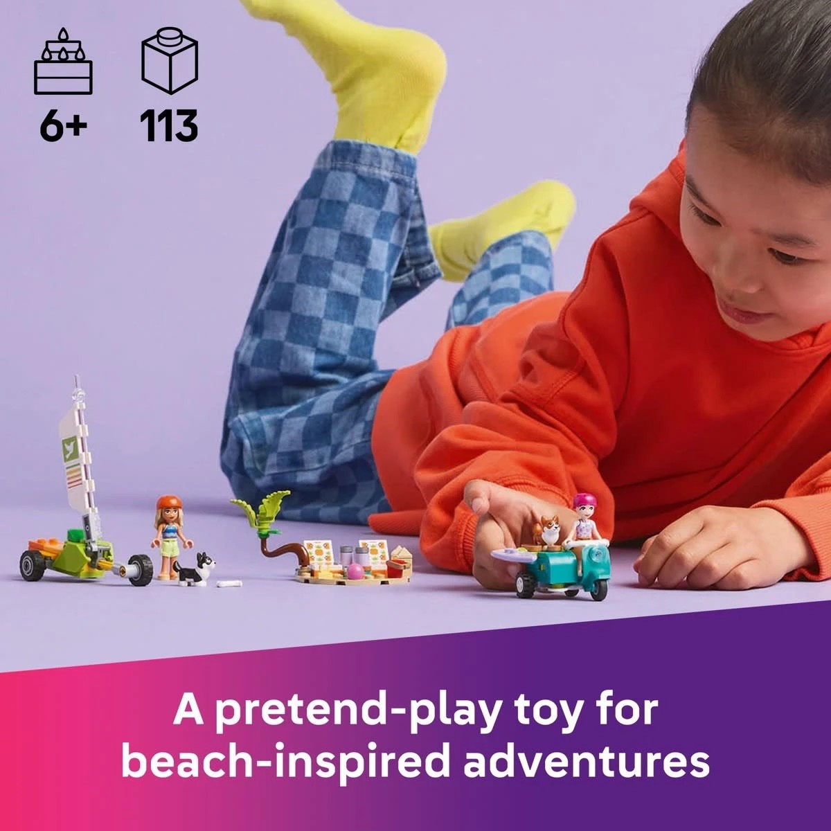 5 LEGO Friends Surfing Dogs and Scooter Adventure 42641, 5 of 10