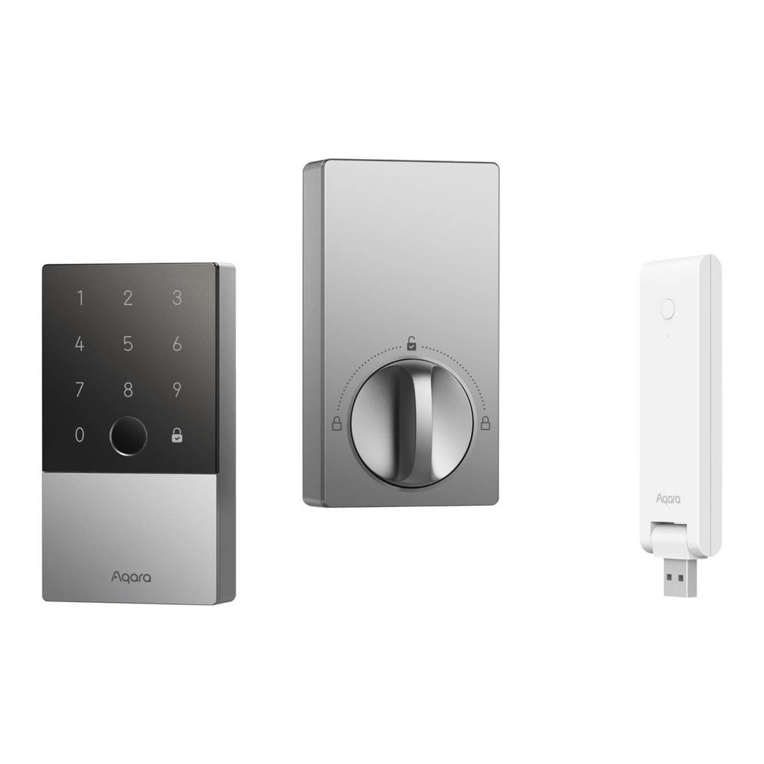 1 Aqara Smart Lock U100 with M100 Hub Kit, 1 of 9