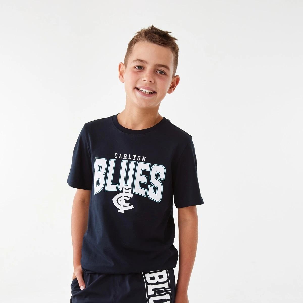 1 Official AFL Kids T-shirt Carlton, 1 of 9