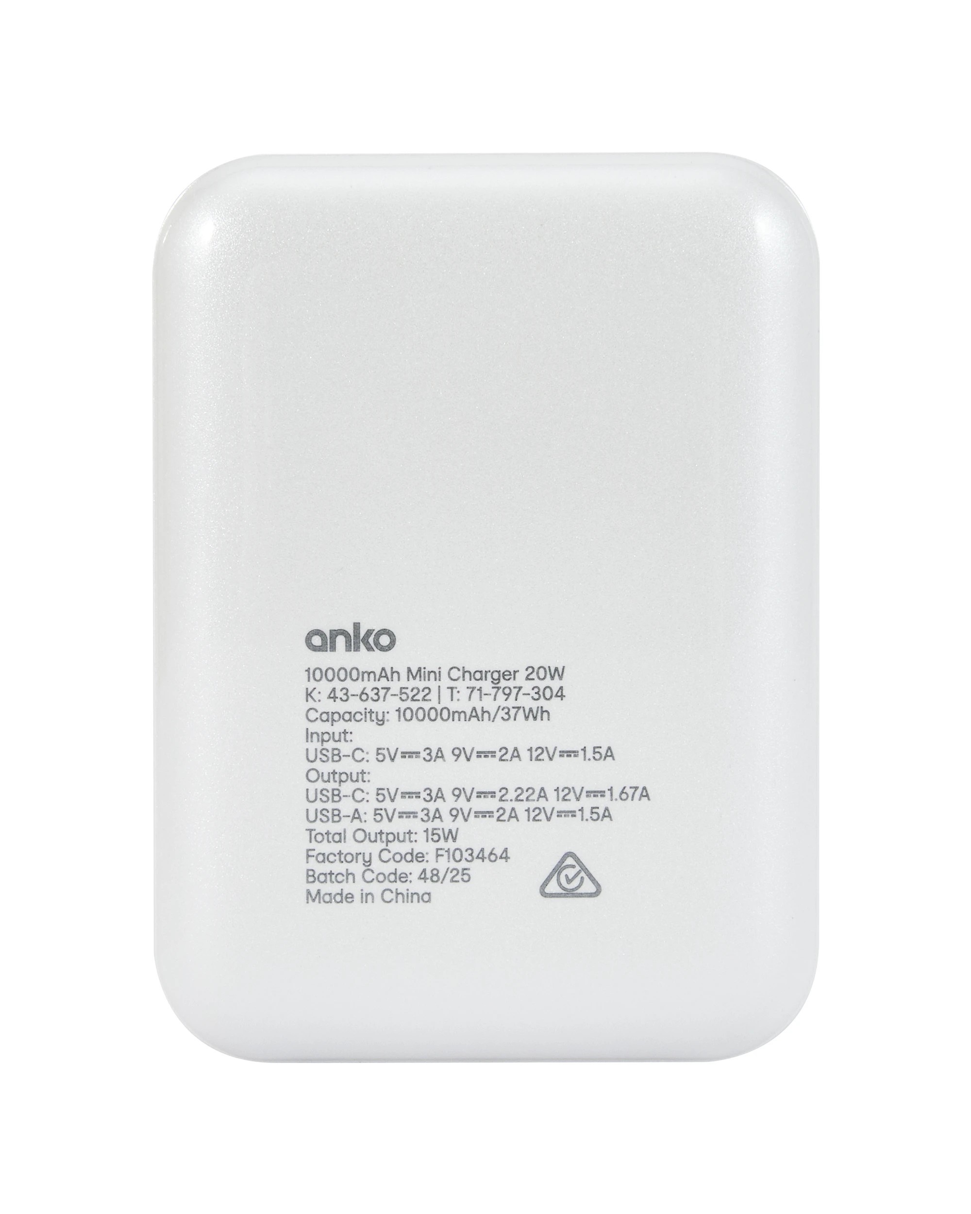 3 10,000mAh, 20W Mini Portable Charger, 3 of 9