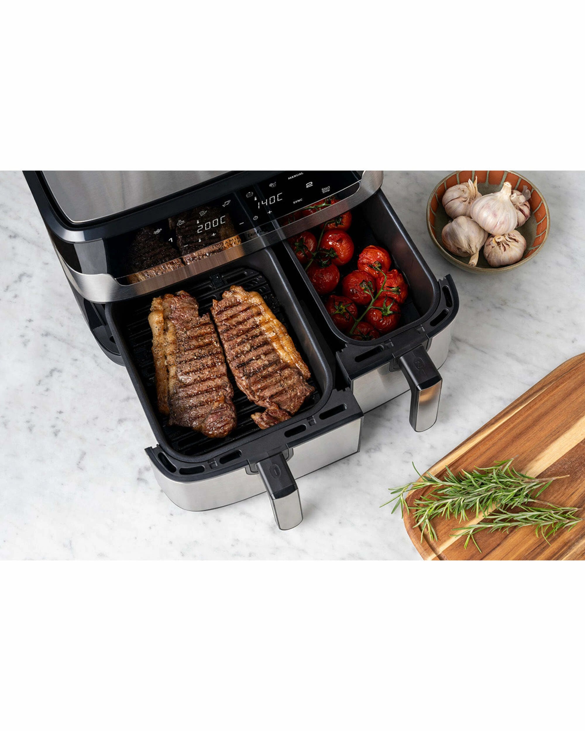 1 Tefal 8.3L Jamie Oliver Dual Easy Fry Deluxe XXL Air Fryer, 1 of 5